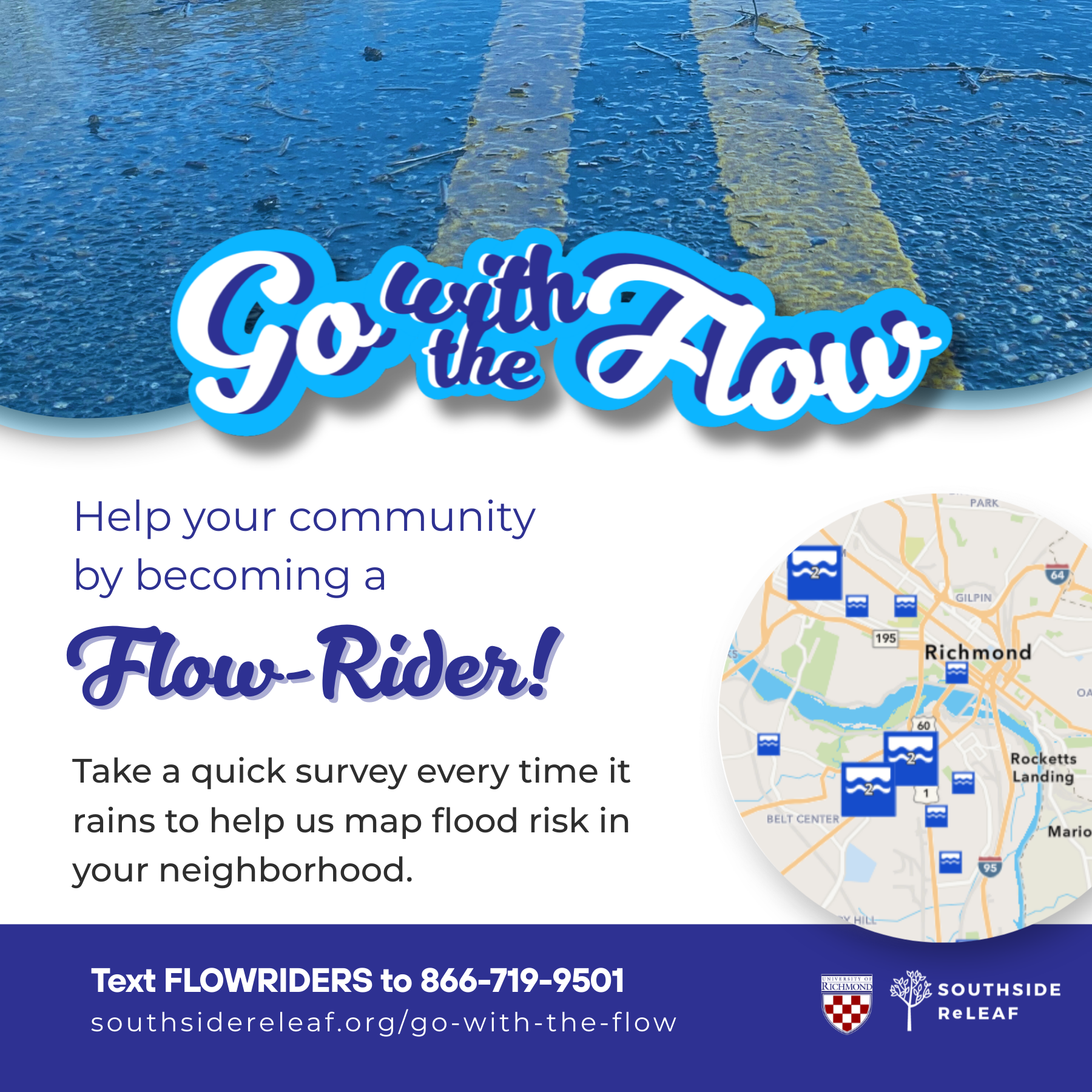 Become a Flow-Rider — Map Flooding in Your Neighborhood!