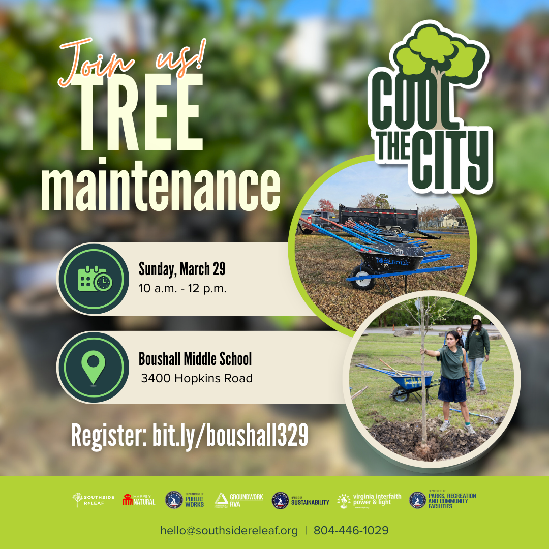 Boushall Middle School Tree Maintenance Workday
