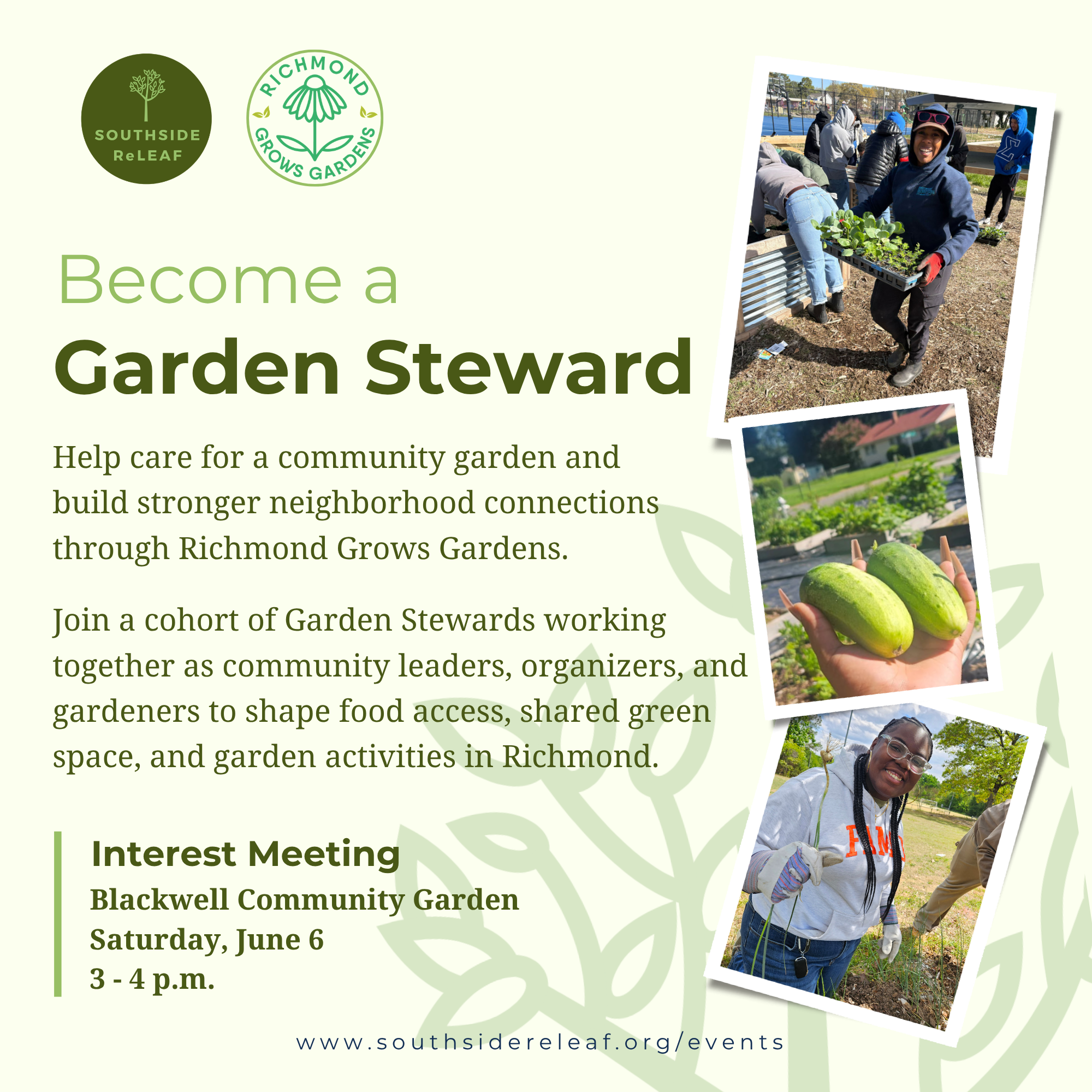 Garden Steward Interest Meeting
