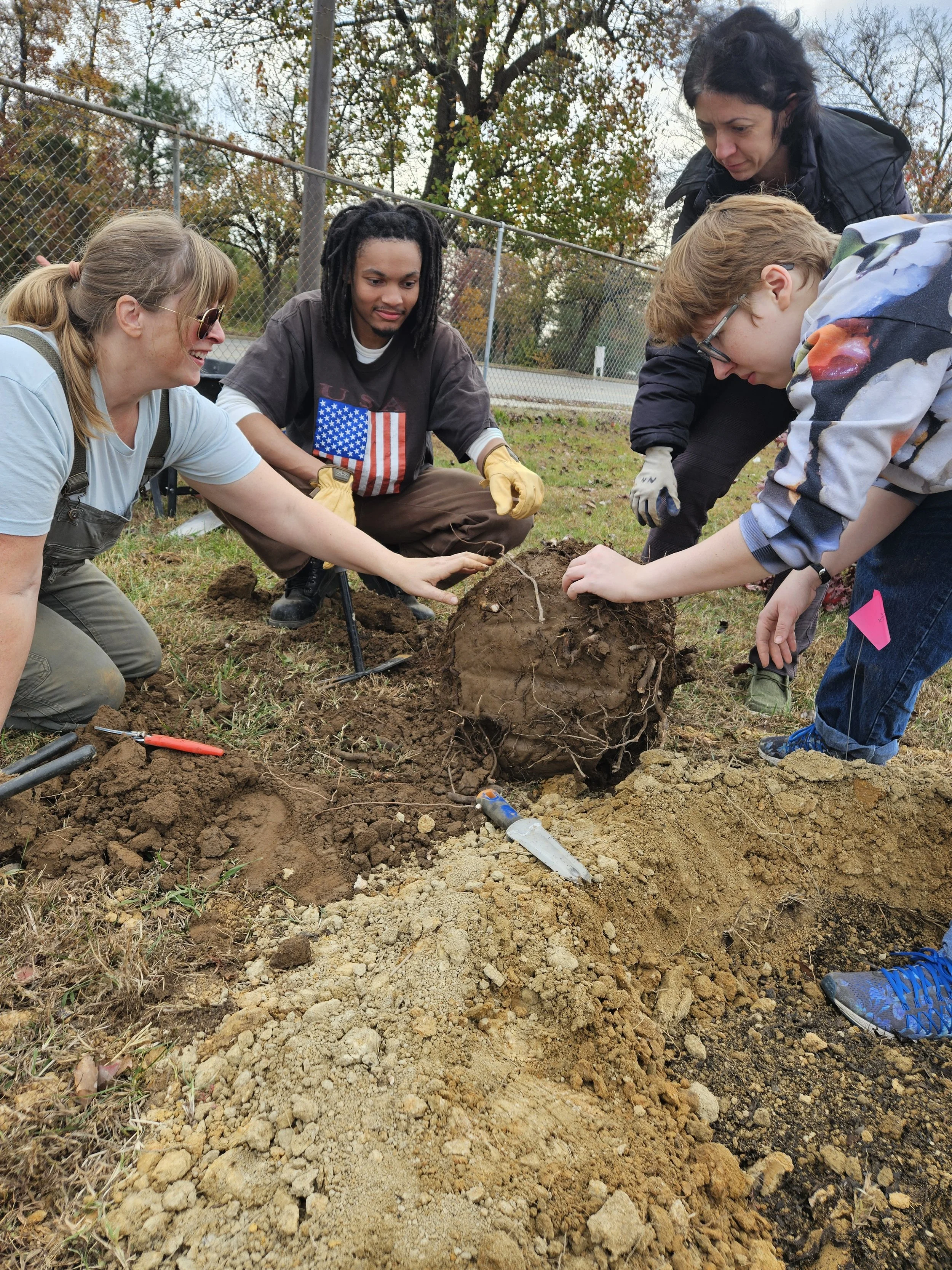 Expanding School Campus Reforestation at Boushall Middle School