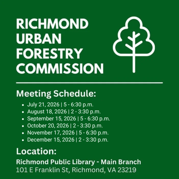 Urban Forestry Commission - July Meeting