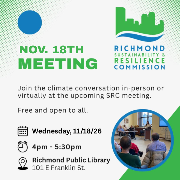 Sustainability &amp; Resilience Commission - November Meeting