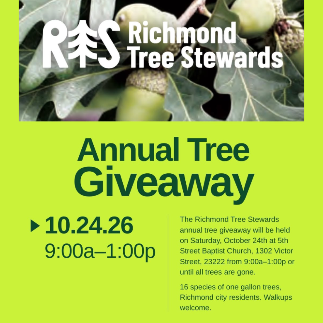 2026 Tree Giveaway - Richmond Tree Stewards