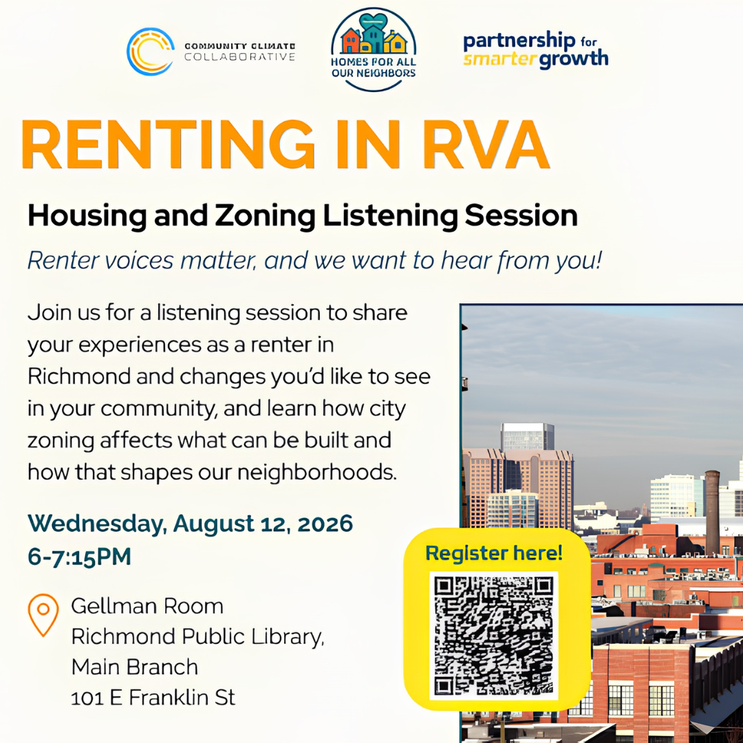 Renting in Richmond: Housing and Zoning Listening Session