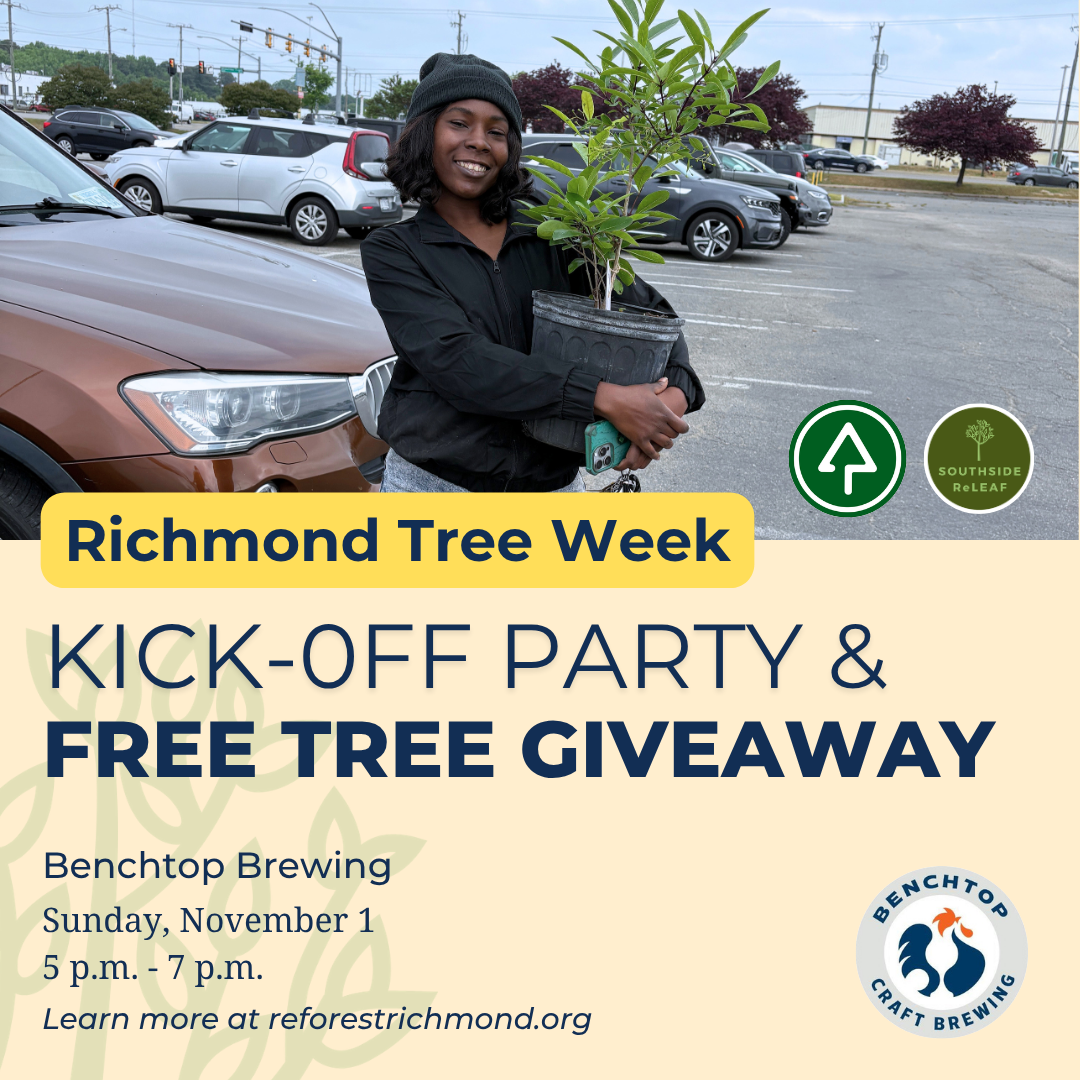 Richmond Tree Week 2026 Kick-off Party &amp; <span class="sqsrte-text-color--accent">Free Tree Giveaway</span>!