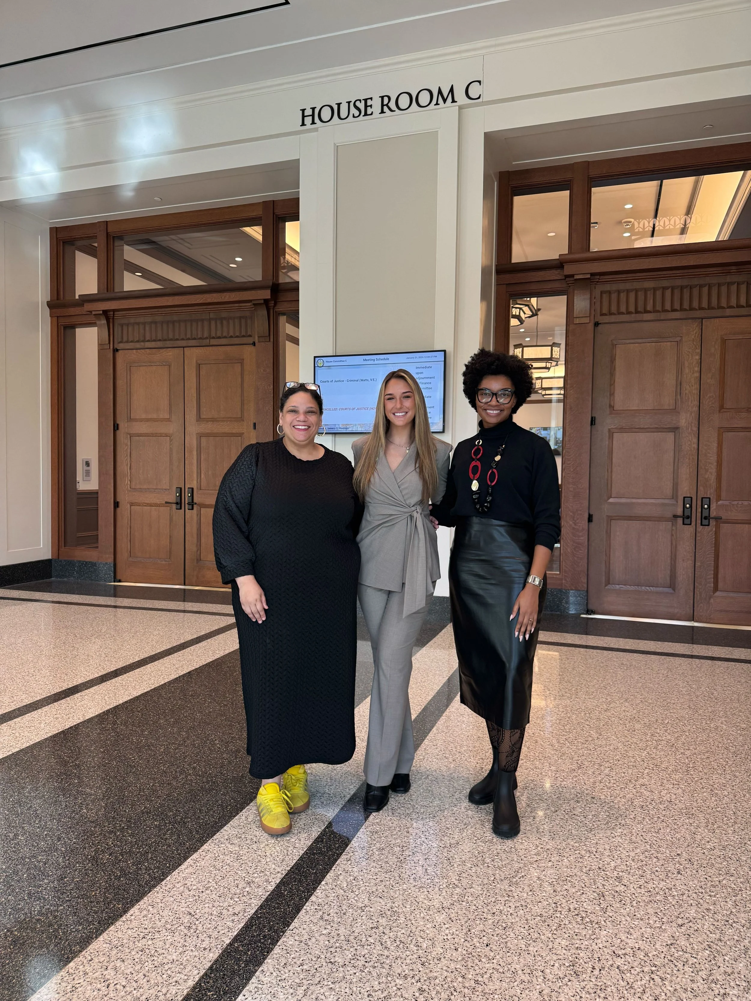 Amy, Kami, and Sheri at the GA.