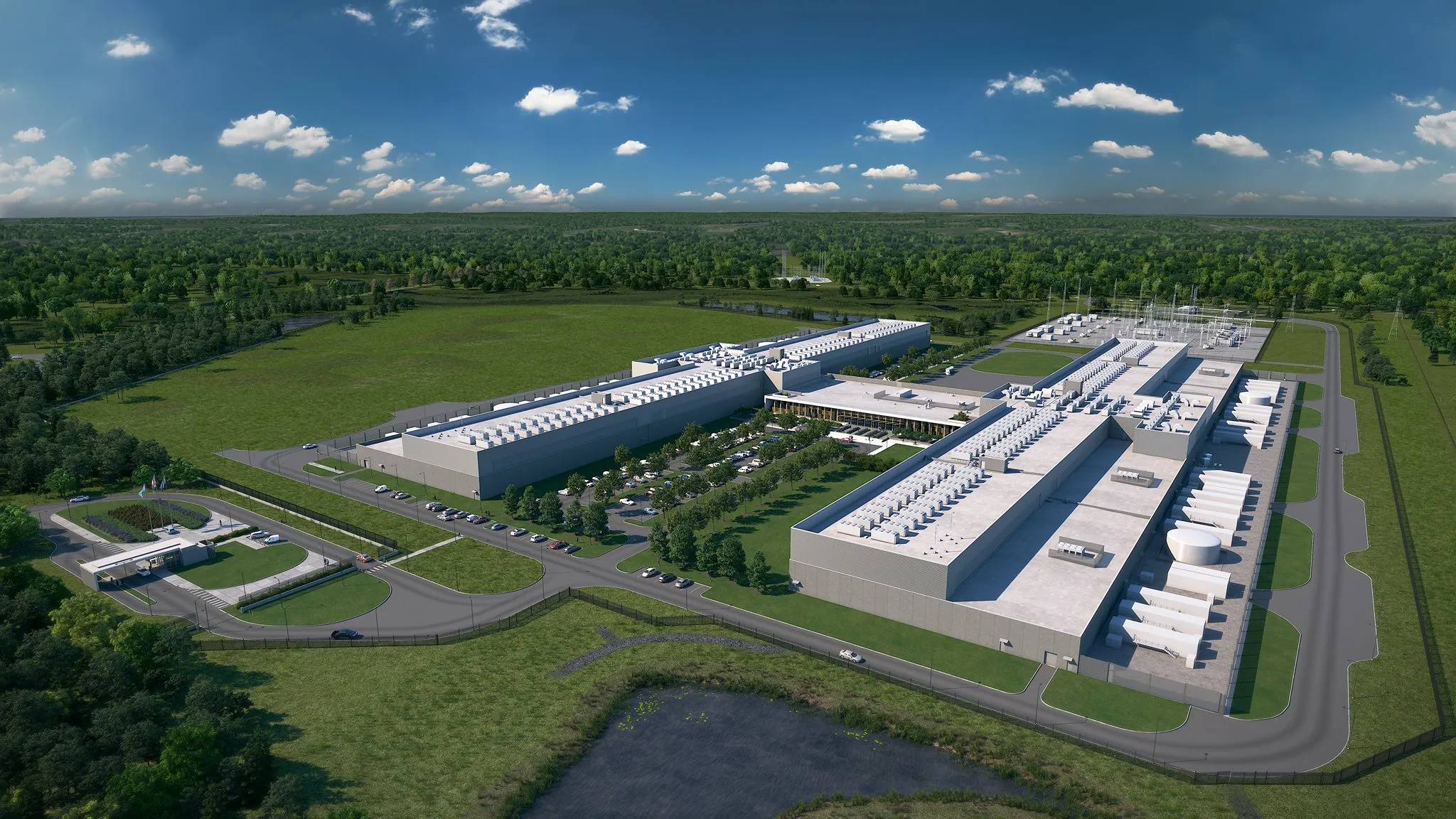 Meta’s new data center in Henrico County, VA.