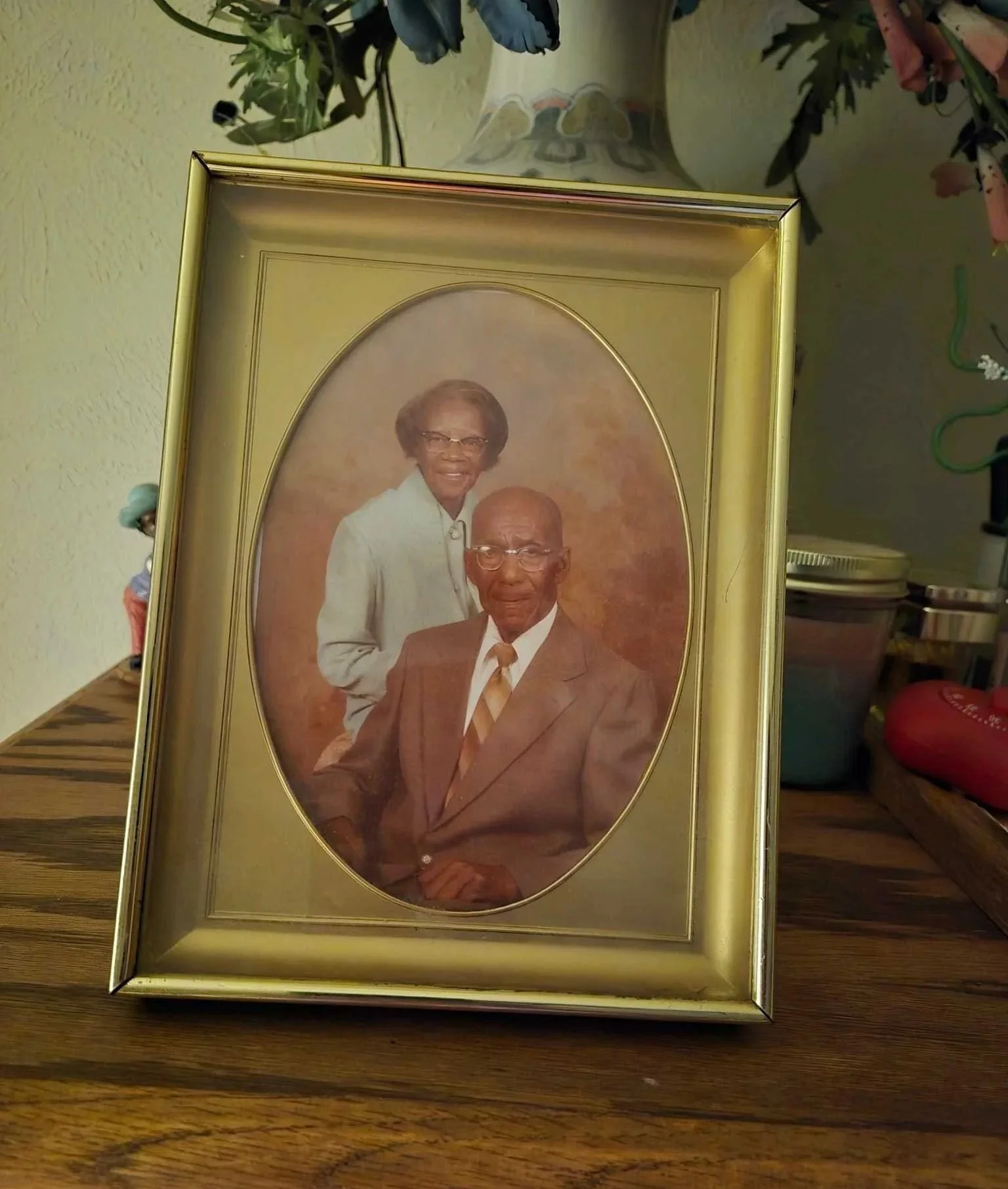 My great-grandparents Mack and Mary White.