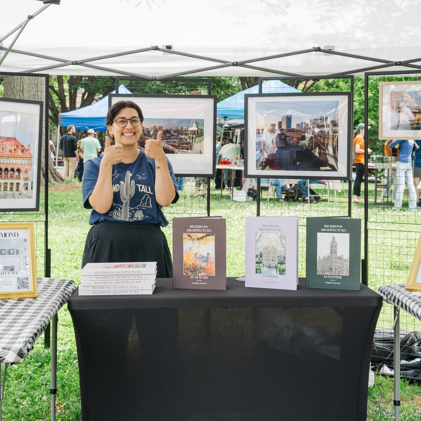 What an amazing event. Spring Fest with @chaofrva was a huge success. We actually sold all of our books and trying to figure out the logistics for that. Thank you so much for having us Church Hill!