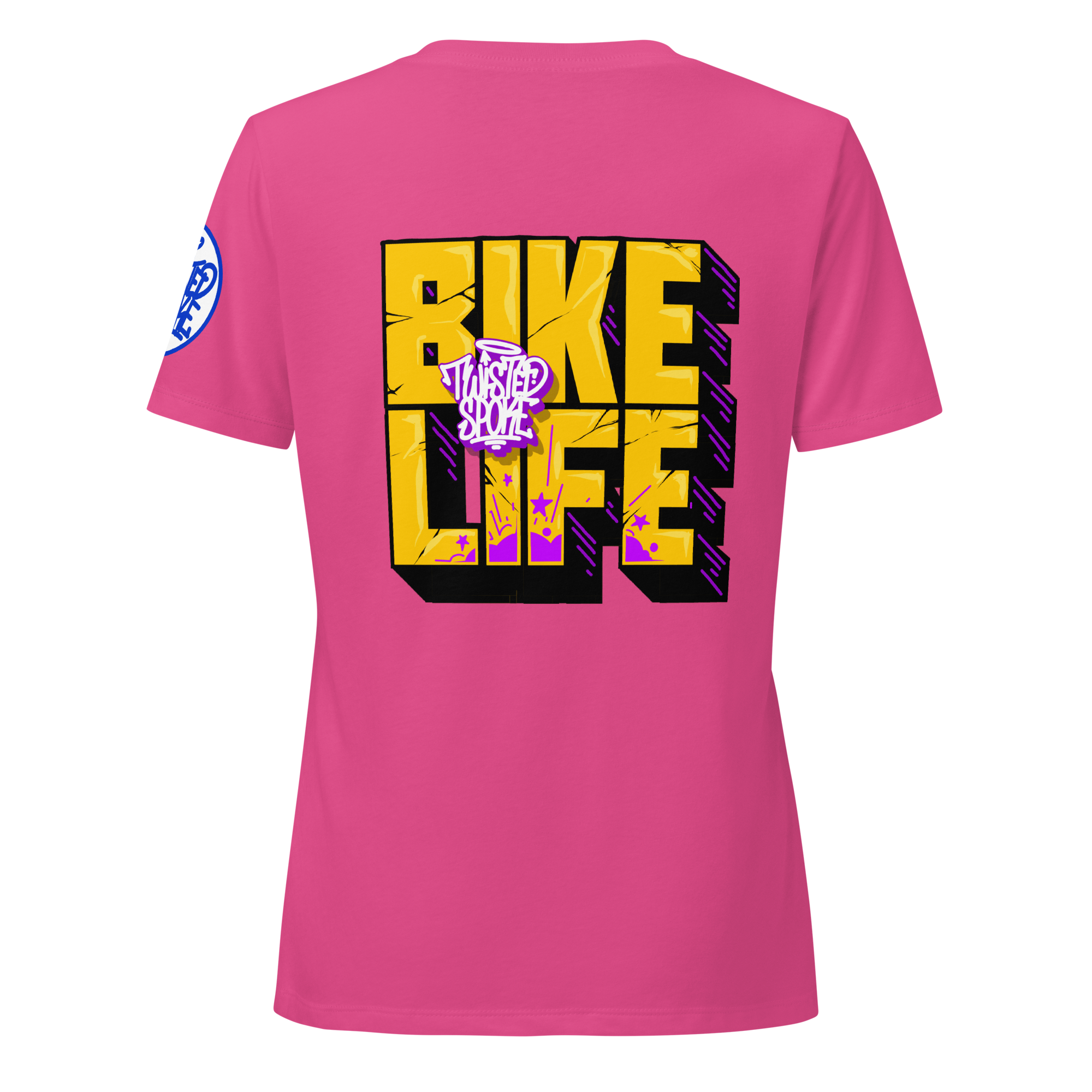 Bike Life V-neck T-shirt - Women's