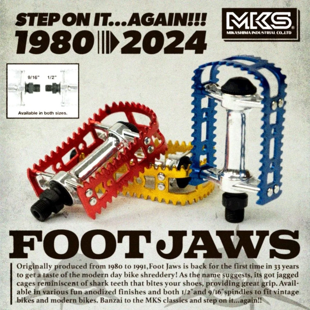 MKS BM-10 Foot Jaw Pedals