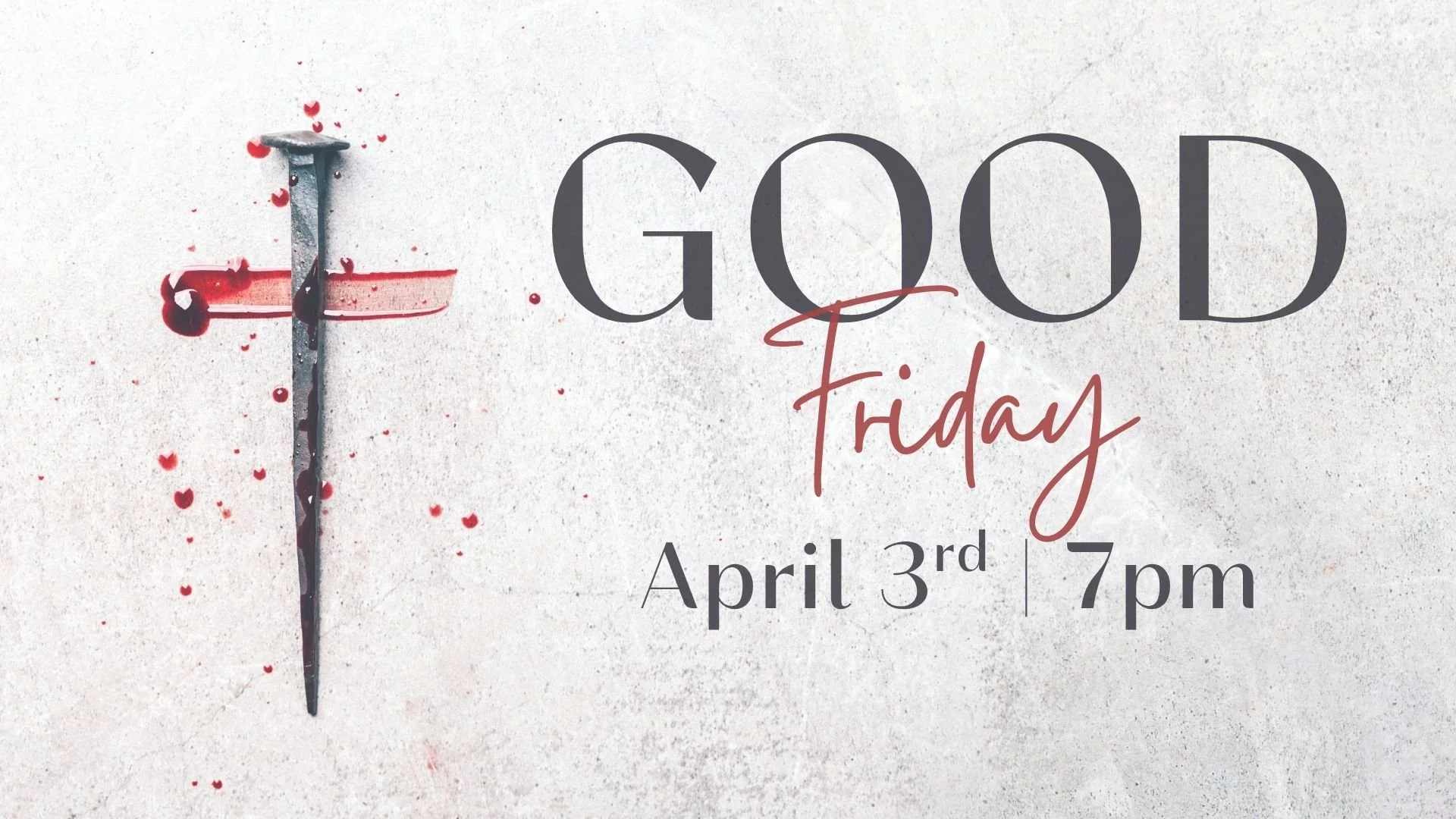 Good Friday Worship Service