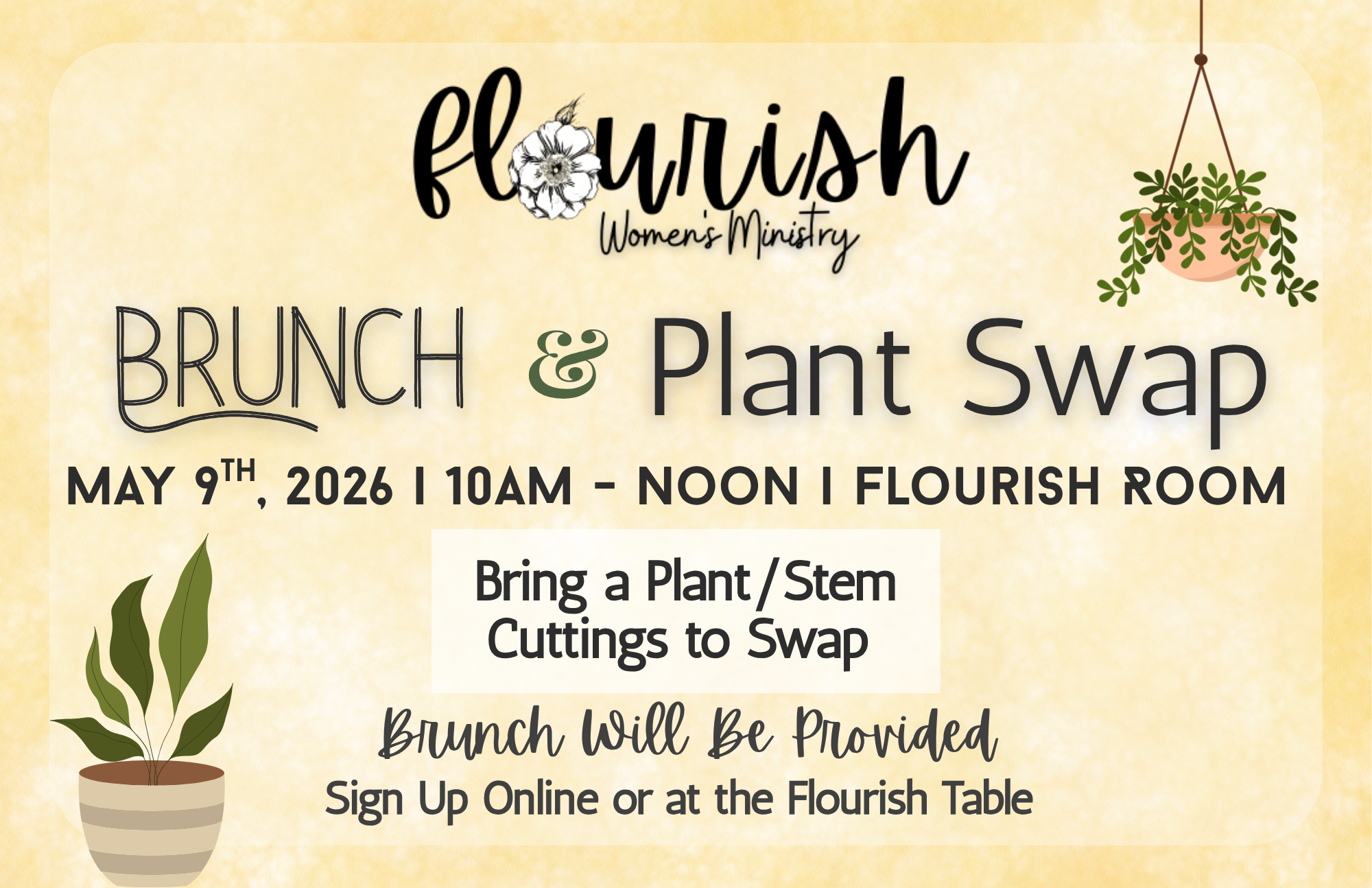 Flourish Brunch & Plant Swap