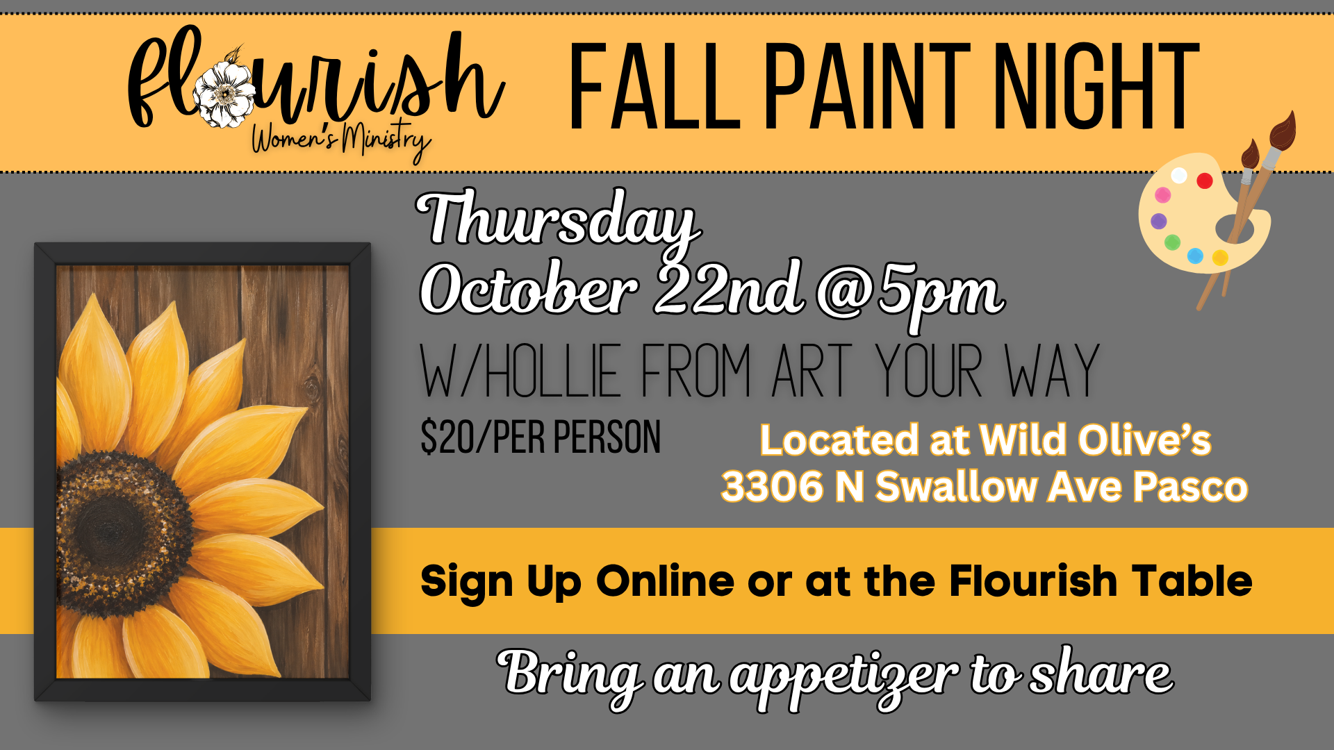 Flourish Fall Paint Night