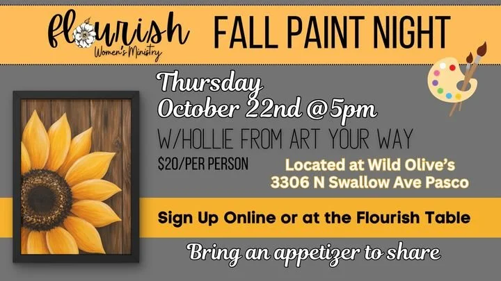 Flourish Fall Paint Night