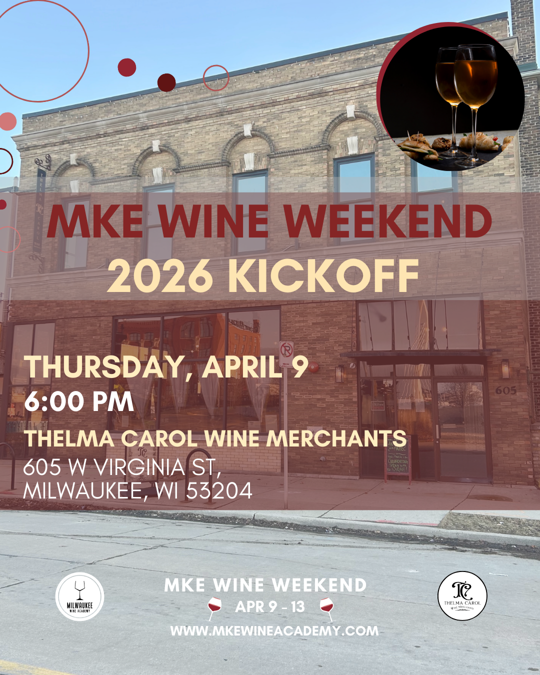 Milwaukee Wine Weekend Opening Happy Hour