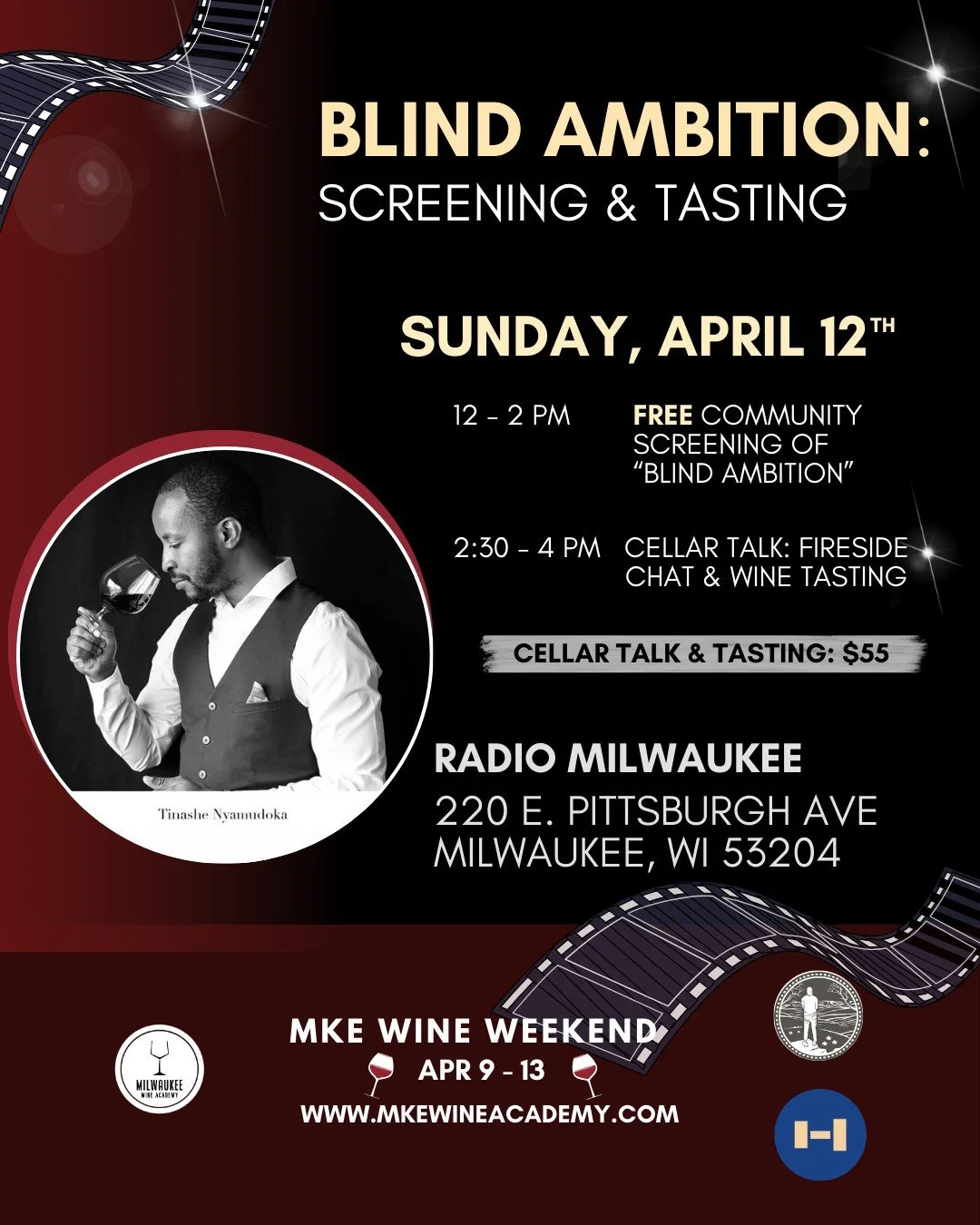 Blind Ambition: Screening &amp; Tasting