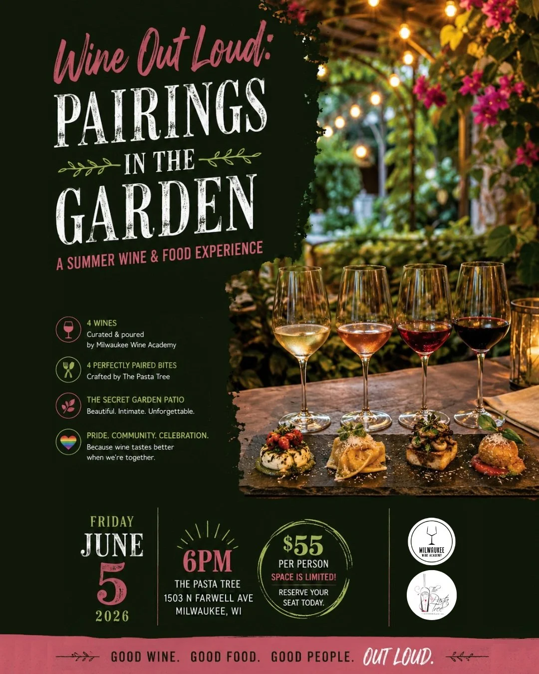 Wine Out Loud: Pairings in the Garden