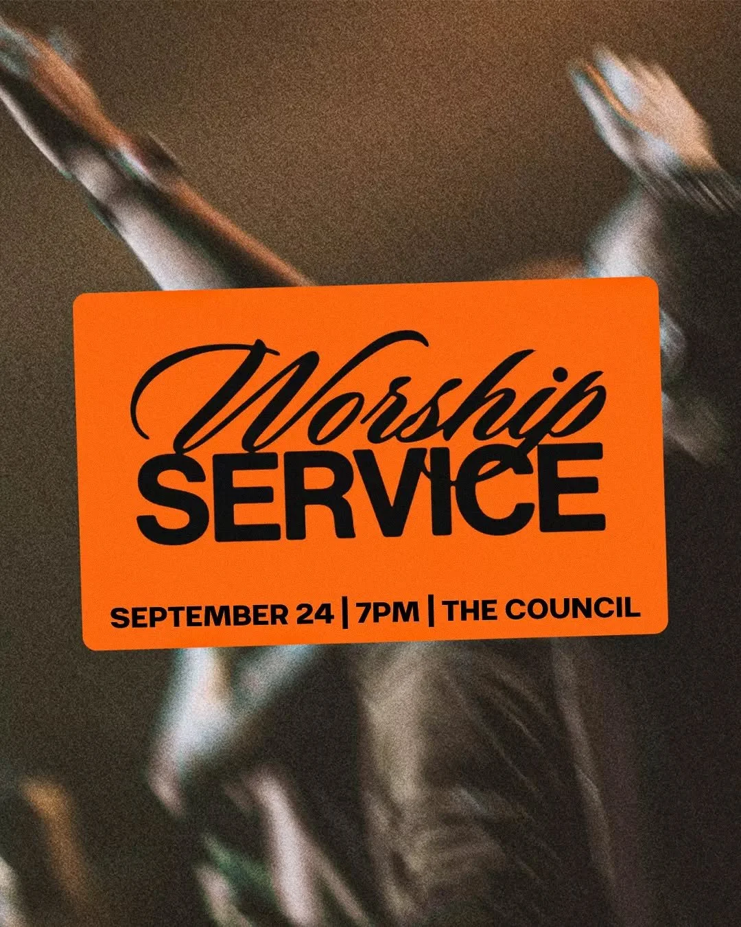 Mark your calendar for another evening of worship on Wednesday, September 24 at 7:00pm. We&rsquo;ll gather at The Council on Recovery to lift our voices together. We&rsquo;d love for you to be there!