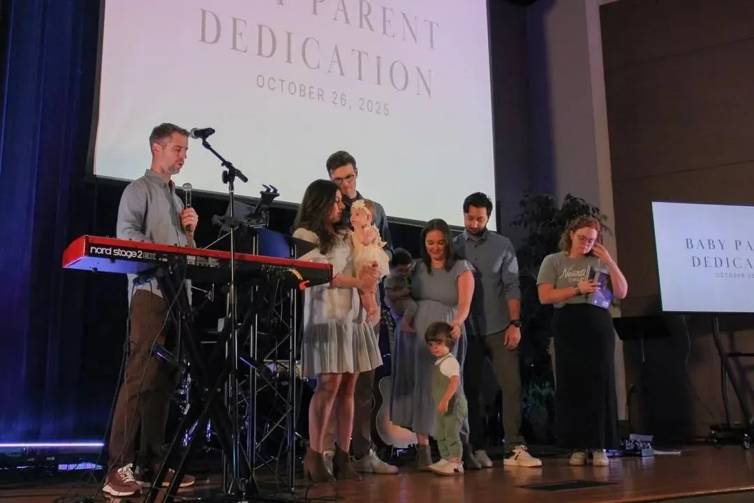 Another sweet Baby Parent Dedication! We love walking alongside these families as they raise their little ones to know Jesus Christ.&nbsp;🤍