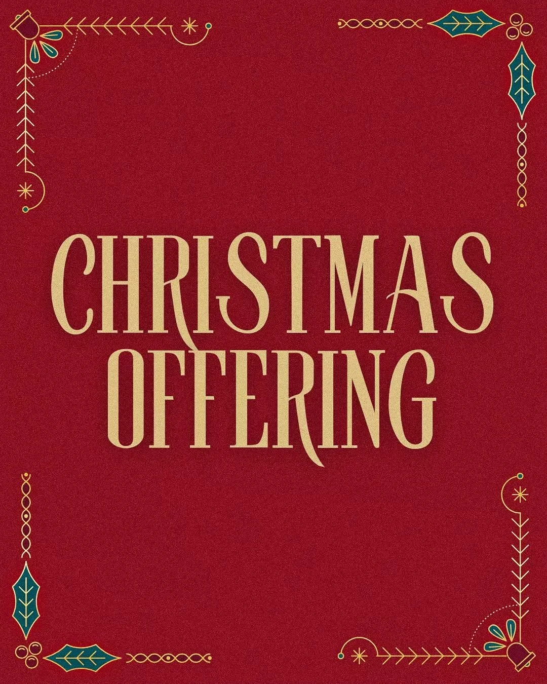 Our 2025 Christmas Offering is open!

This is our chance to give above and beyond and step boldly into what God is calling us to in 2026.

Your generosity this Christmas helps fuel:

&bull; Care and benevolence for families in crisis
&bull; KidCity +
