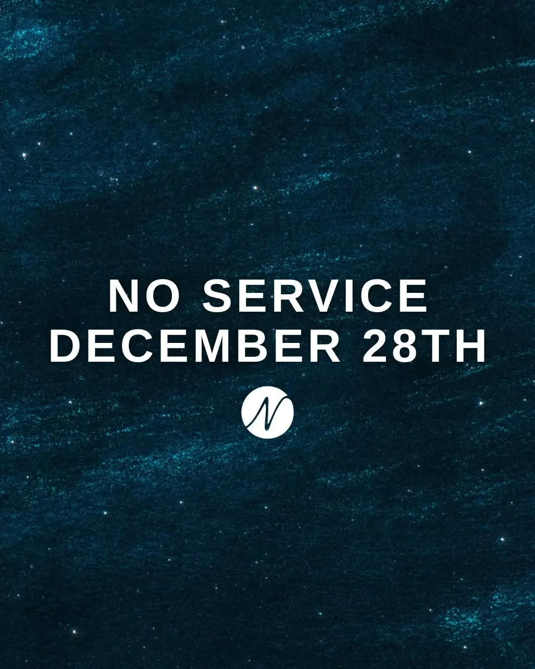 There will be no service on Sunday, December 28. We&rsquo;ll be back together on January 4 at 9:00am as we begin our temporary relocation at the Chapel at South Main Baptist Church. Visit the link in our bio for more info.