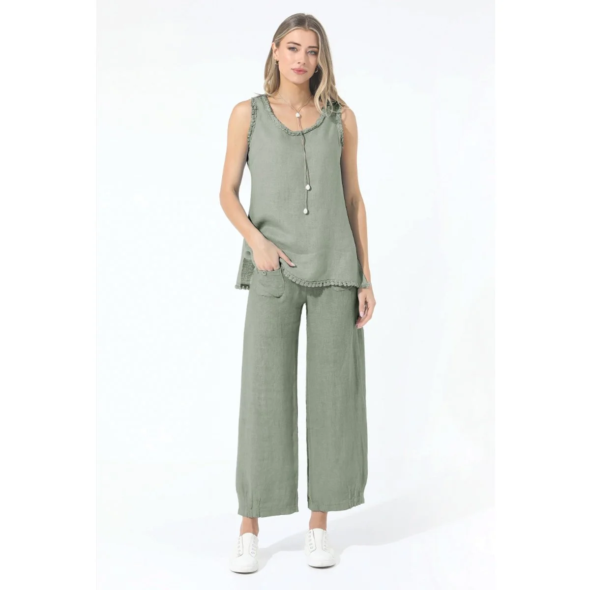 Elizabeth-Scott-Emilie-Linen-Top-Olive.jpg