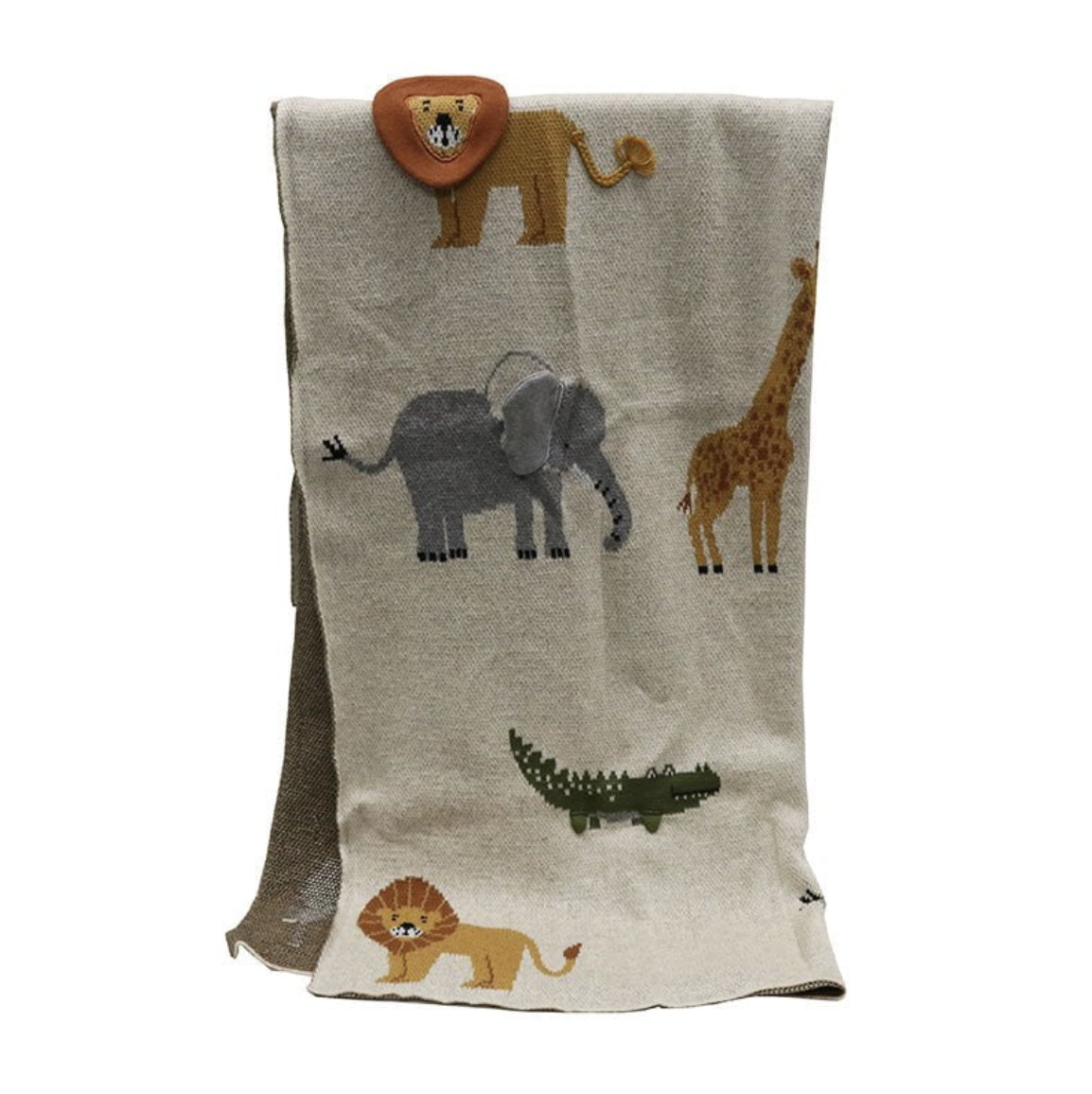 Cotton Jungle 3D Throw