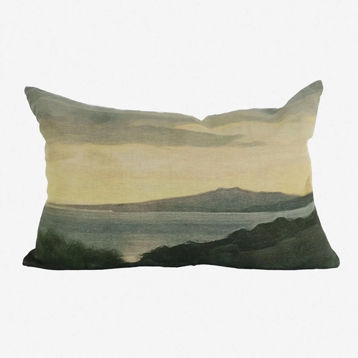 Island at Dusk Lumbar Cushion | CC Interiors