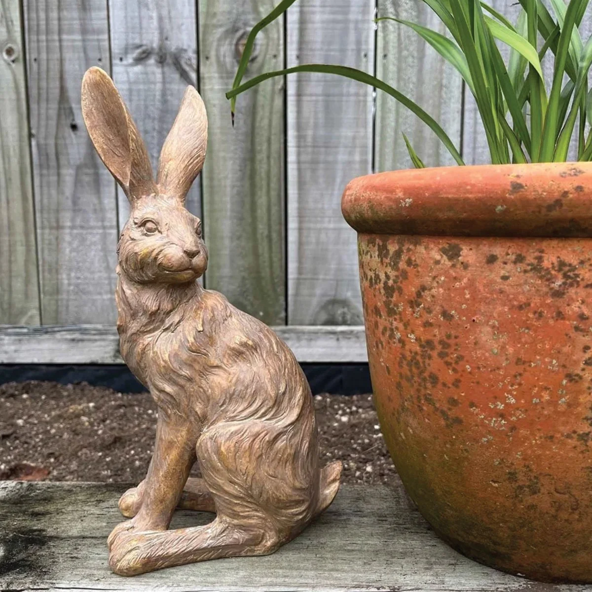 Walnut Standing Hare | Junior