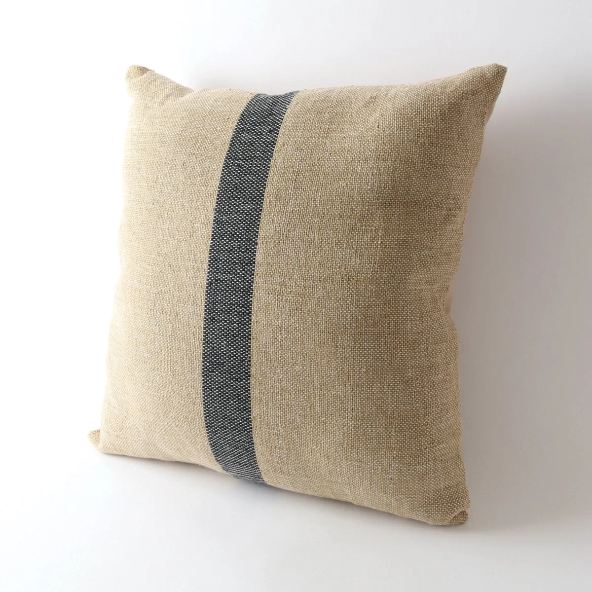 Striped-Hand-Loom-cushion--Natural-&-Blue-Le-forge.jpg