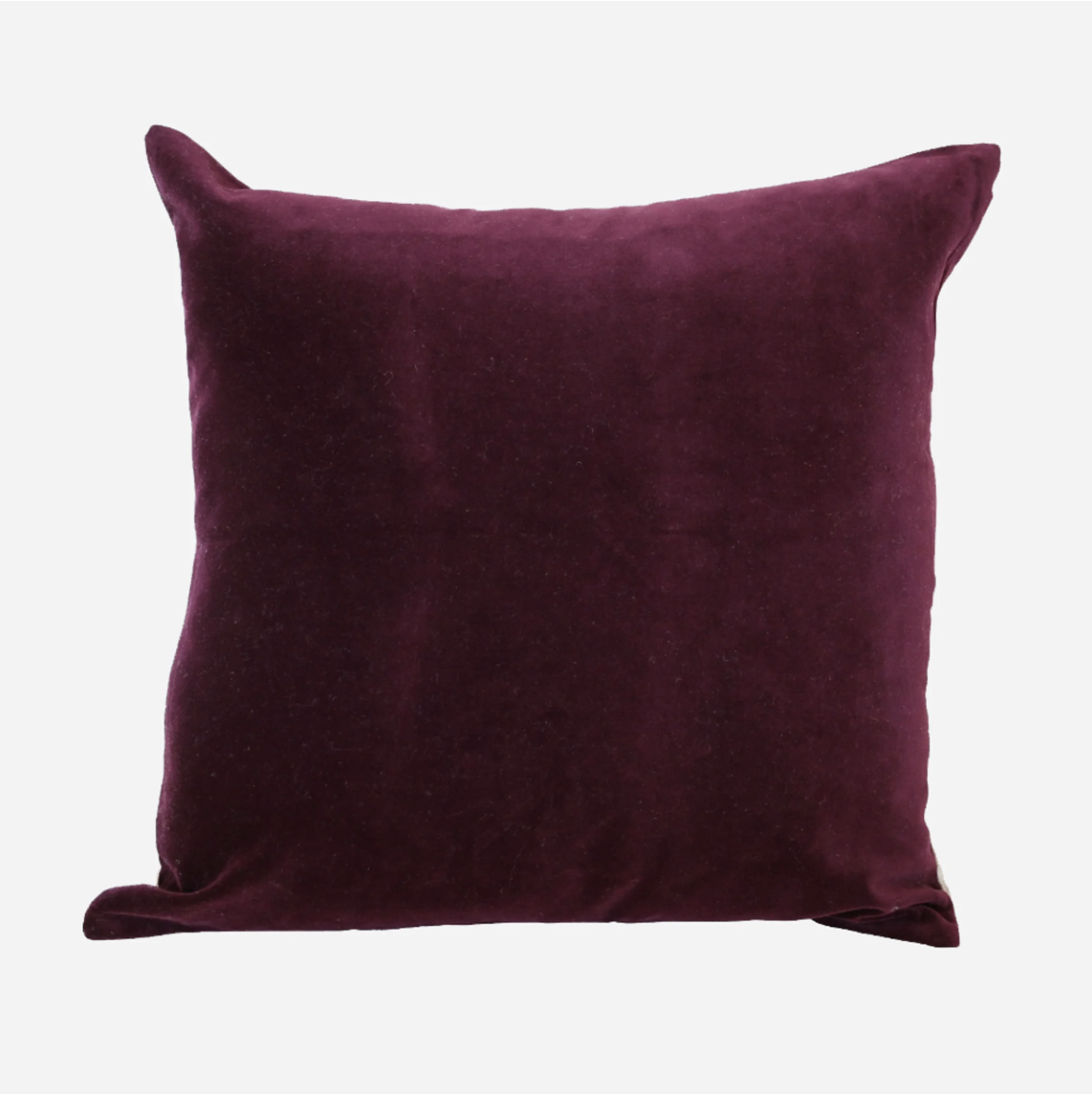 Plum Velvet Cushion | CC Interiors