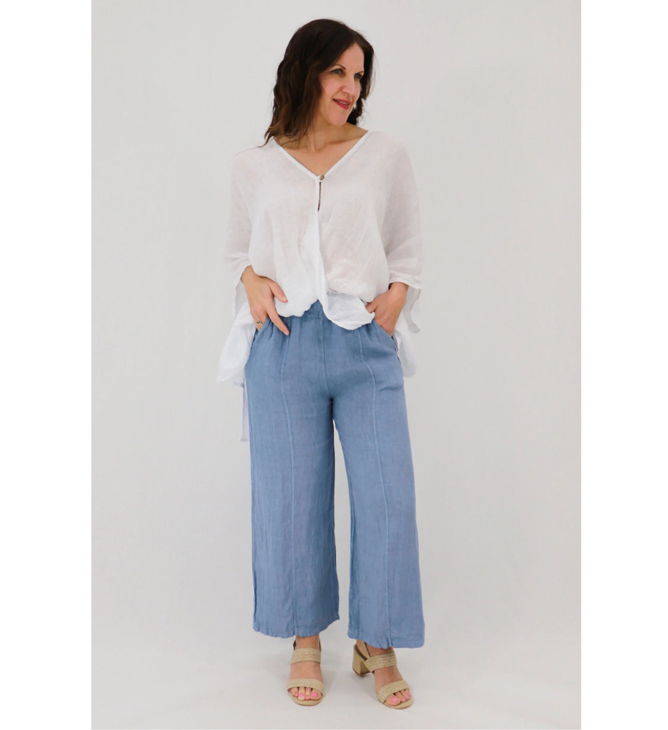 Lina Straight Leg Trouser | Aida Rose