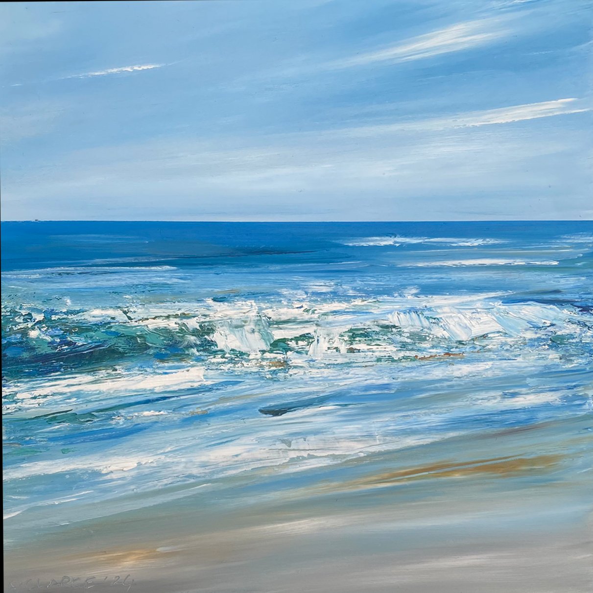 Blue-Sea-&-Soft-Breeze-White-Frame-alana-Clarke-Art.jpg