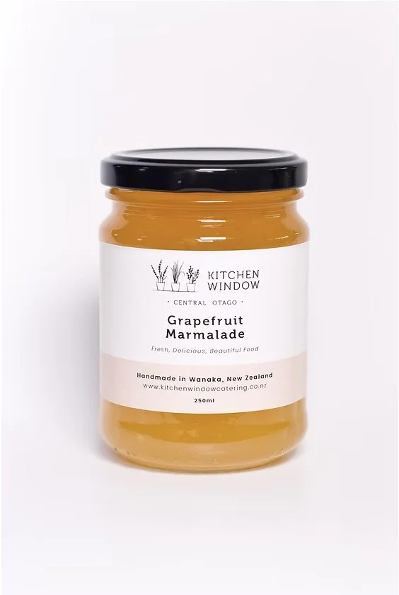 Kitchen window Grapefruit Marmalade.jpg