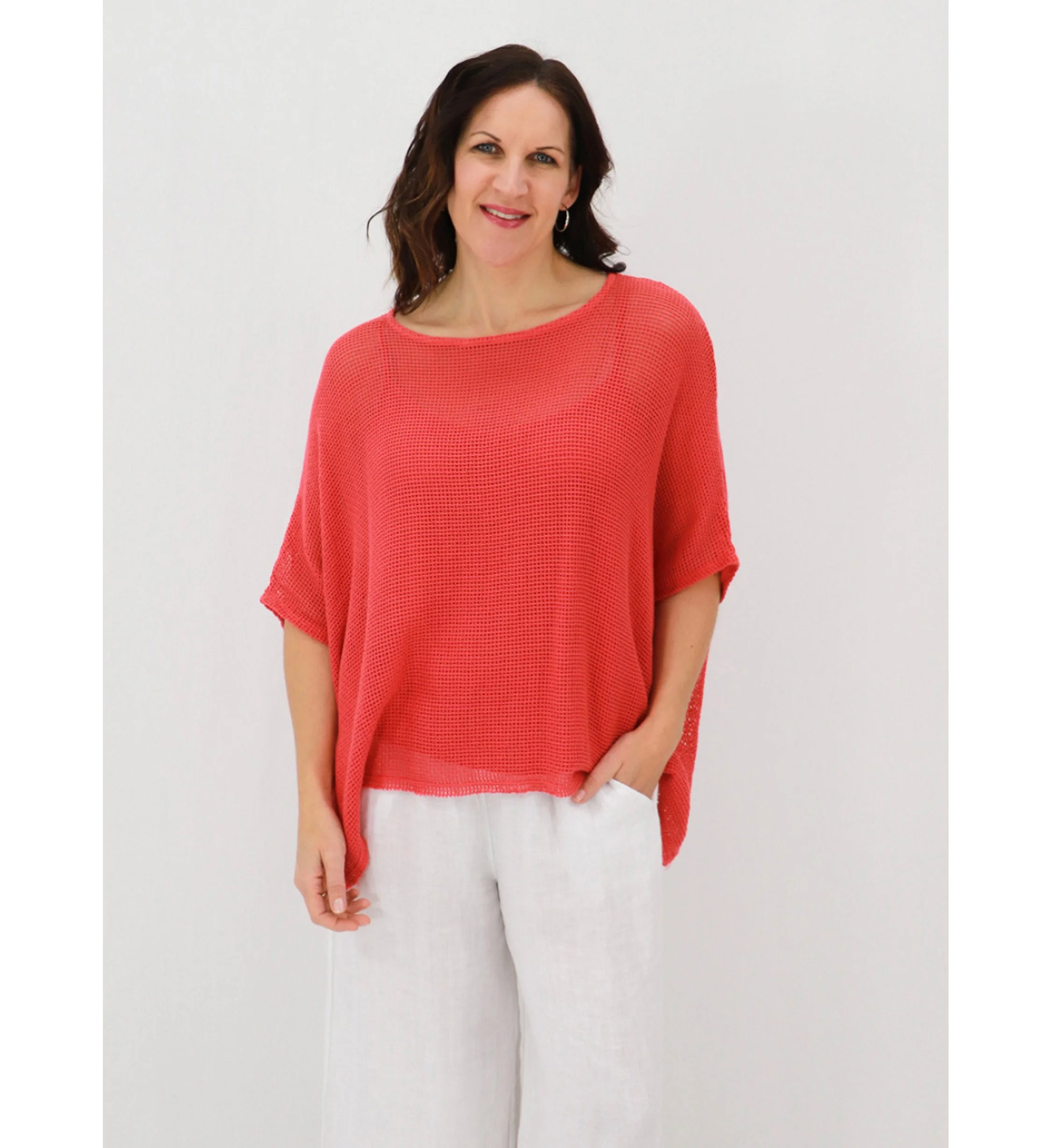 Rossana 2pc Cotton Mesh Batwing | Aida Rose