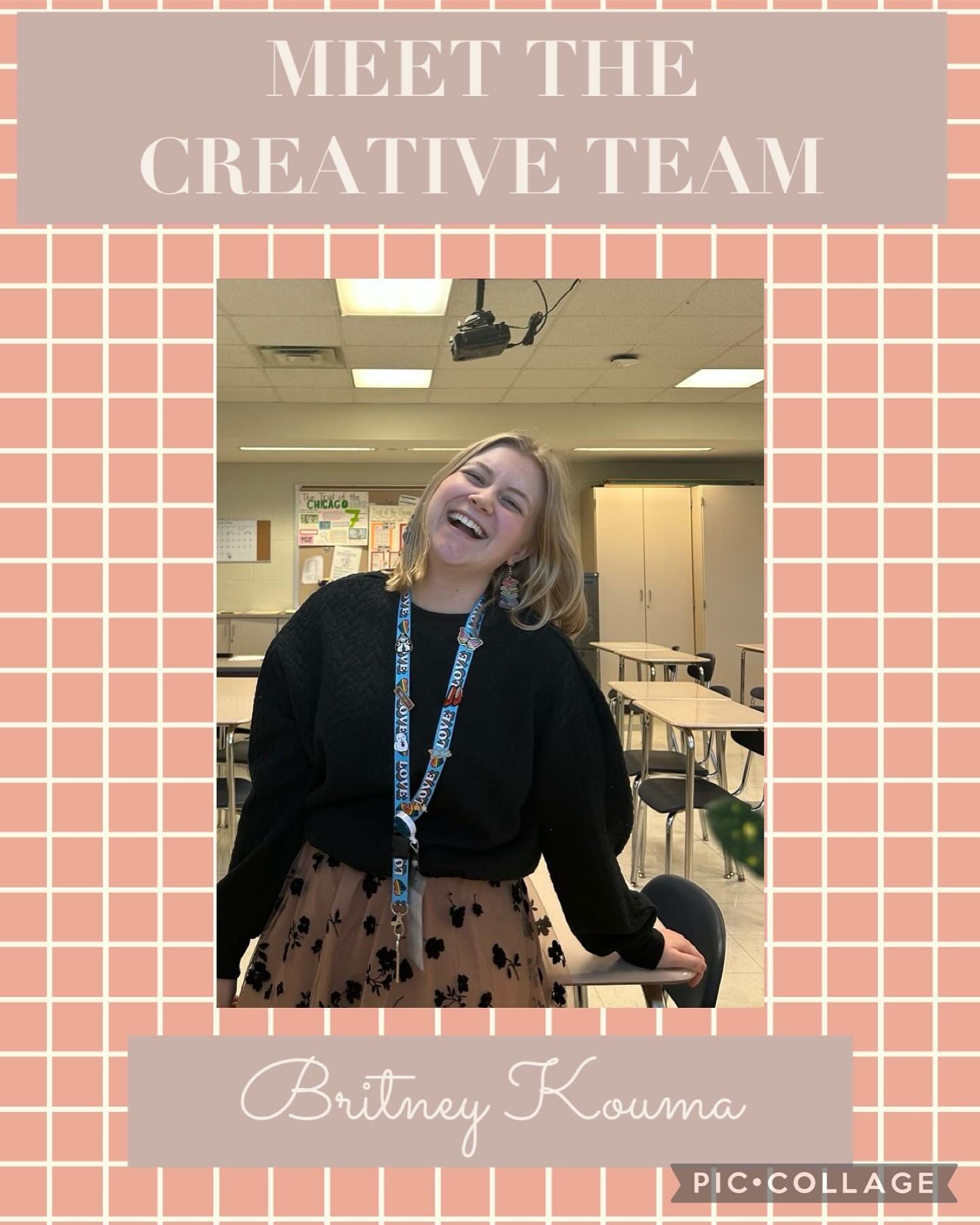 Ms. Kouma has previously stage-managed for Theatre South but will be taking over a director position this year as well. Additionally, she teaches history at BHSS! We love working with her!