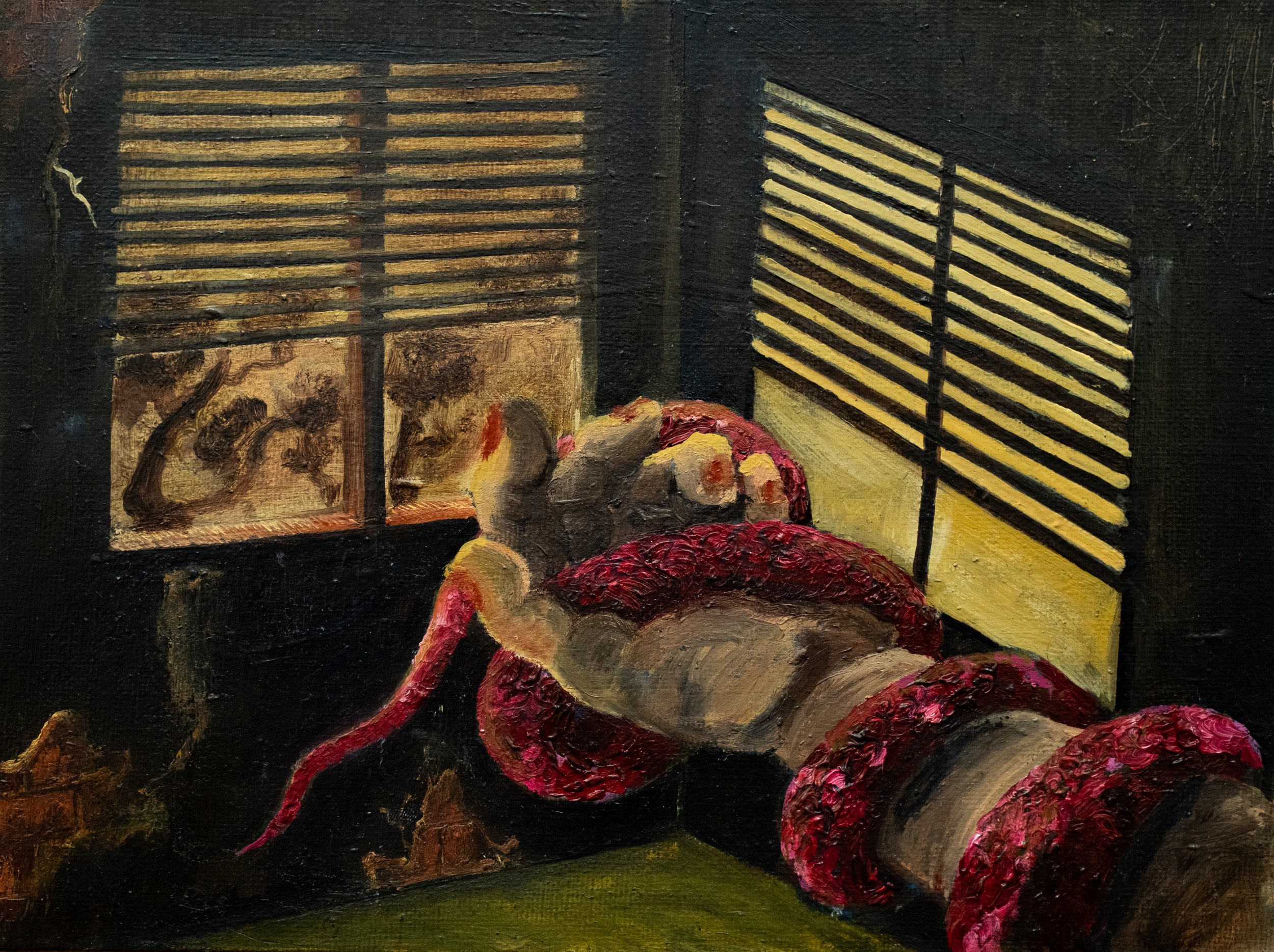 La cotidianeidad
24 x 18 cm
Oleo sobre lienzo
2023