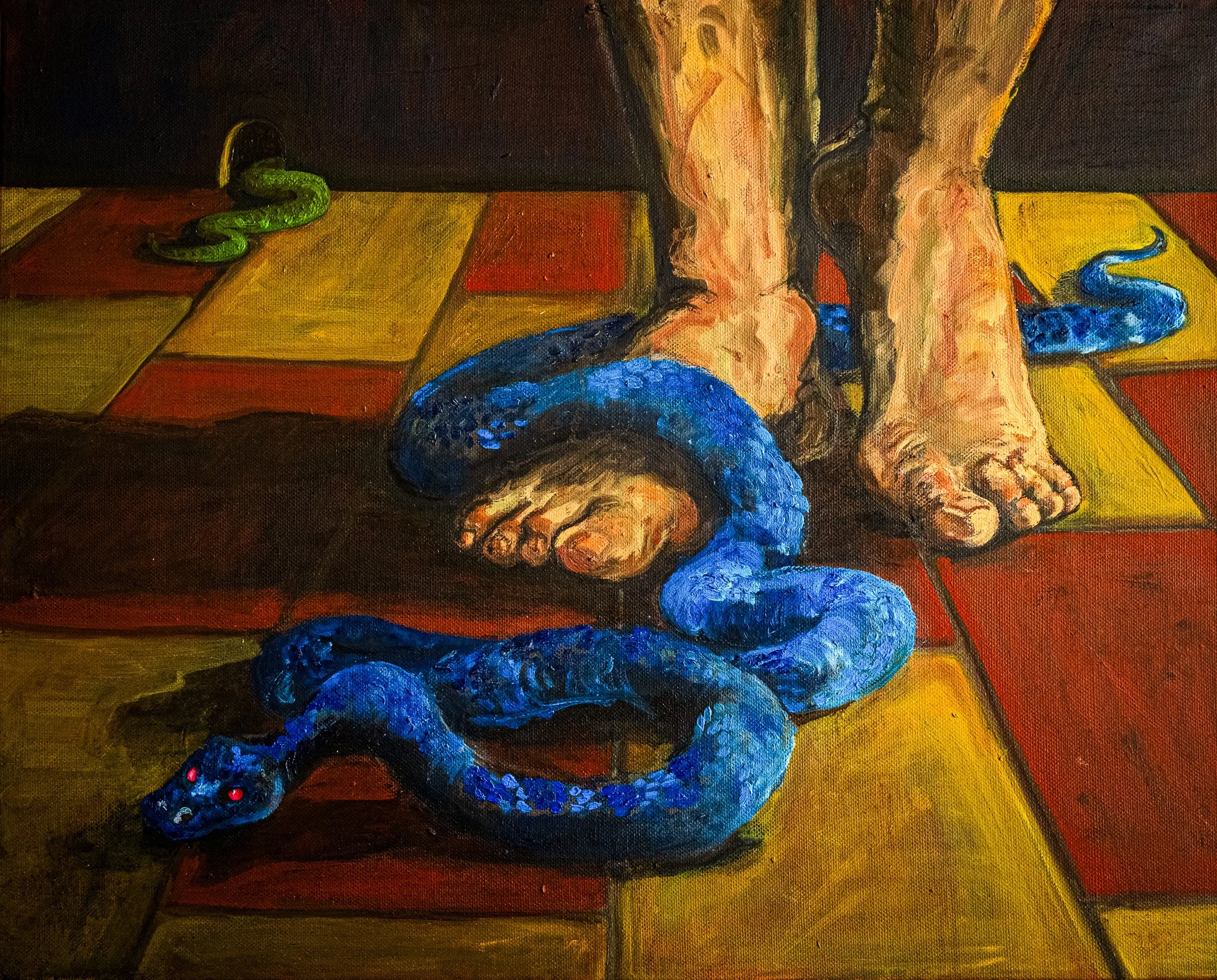 Lo cotidiano 
40x50 cm
Óleo sobre lienzo
2023