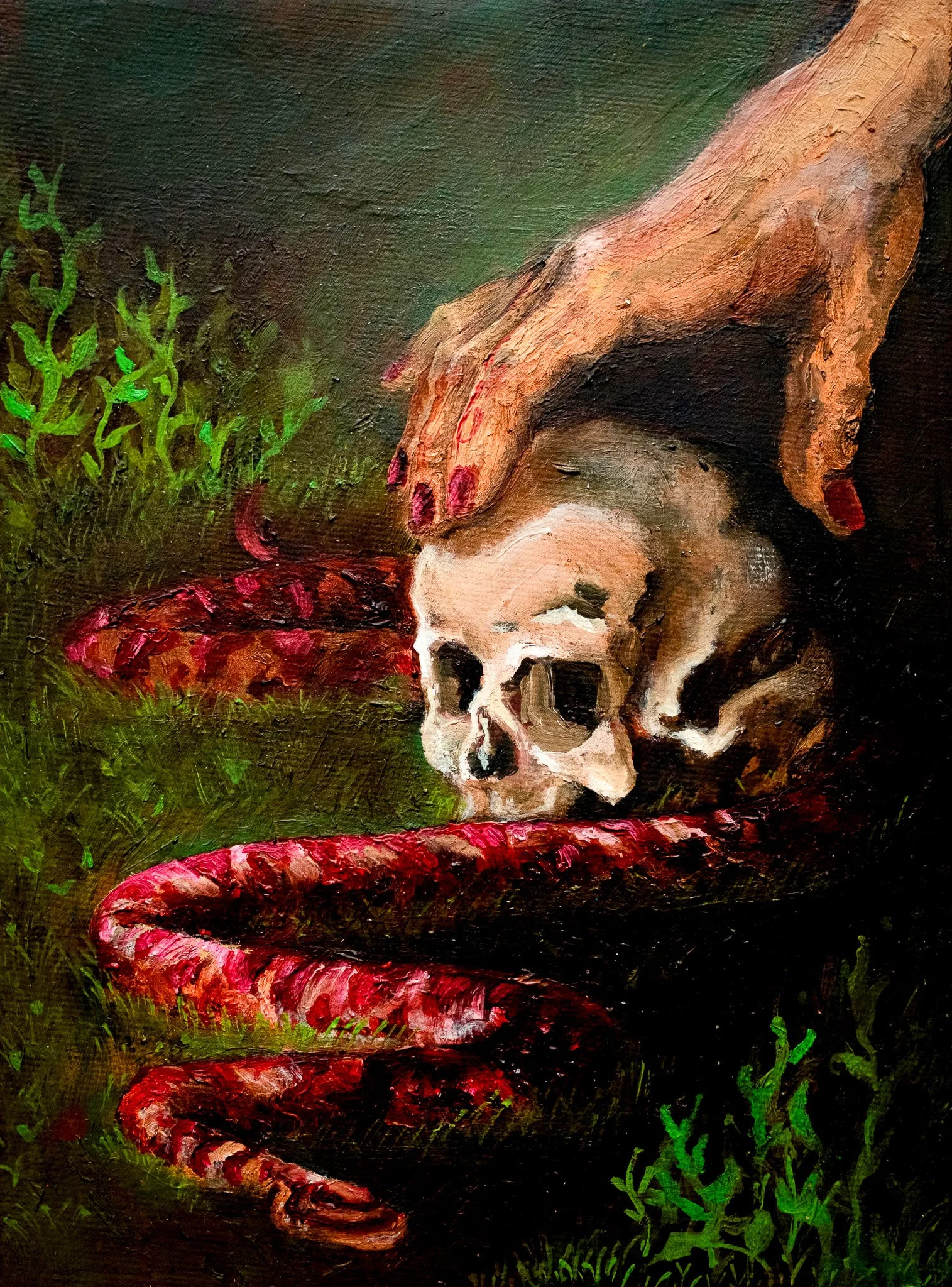 El encuentro
18x24 cm
Óleo sobre canvas board
2023