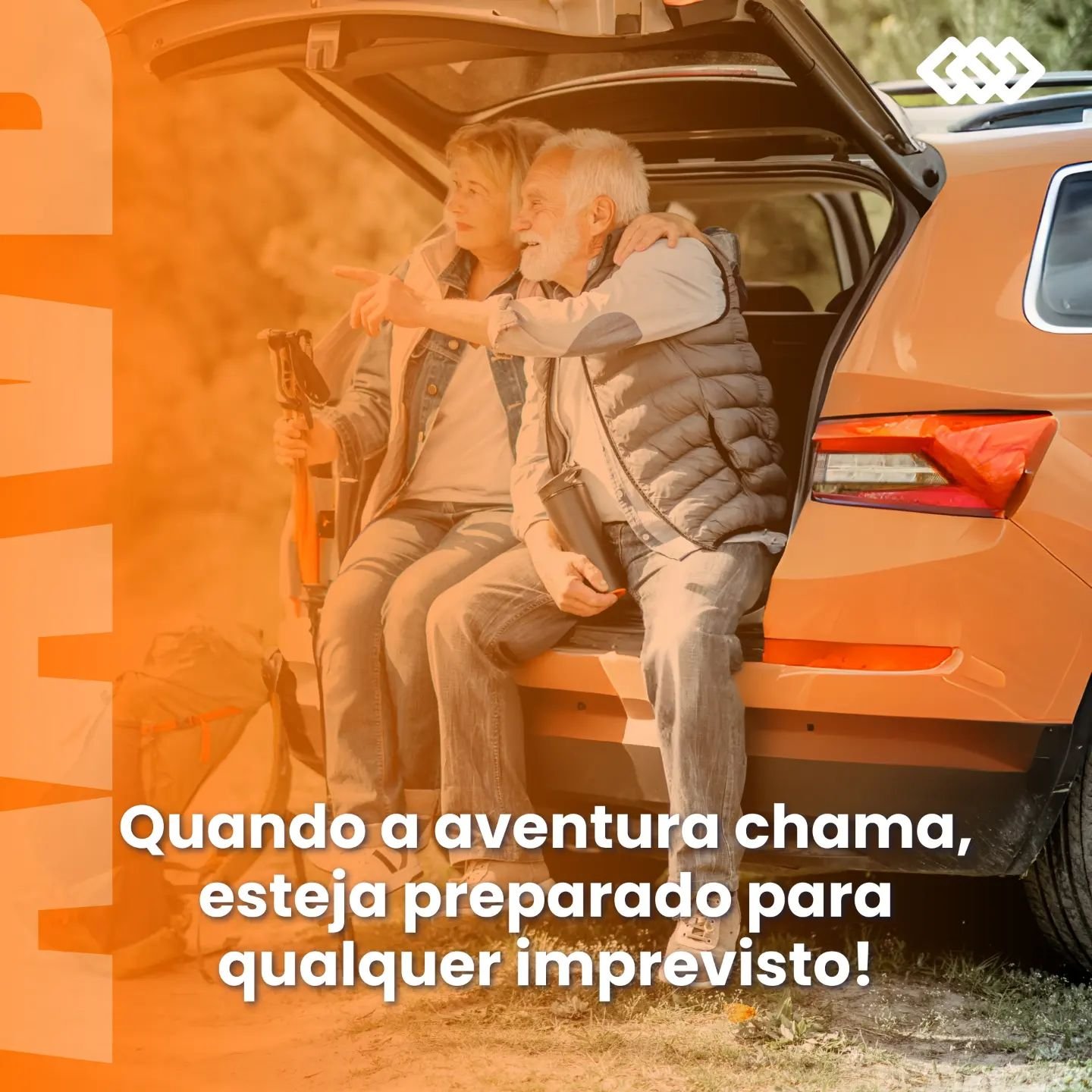 🚗✨
Com a proteção veicular confiável da AAVB 🧡, você evita dores de cabeça e mantém o foco no que realmente importa. Nossa cobertura é nacional e sem limites para reboque em caso de colisão, g