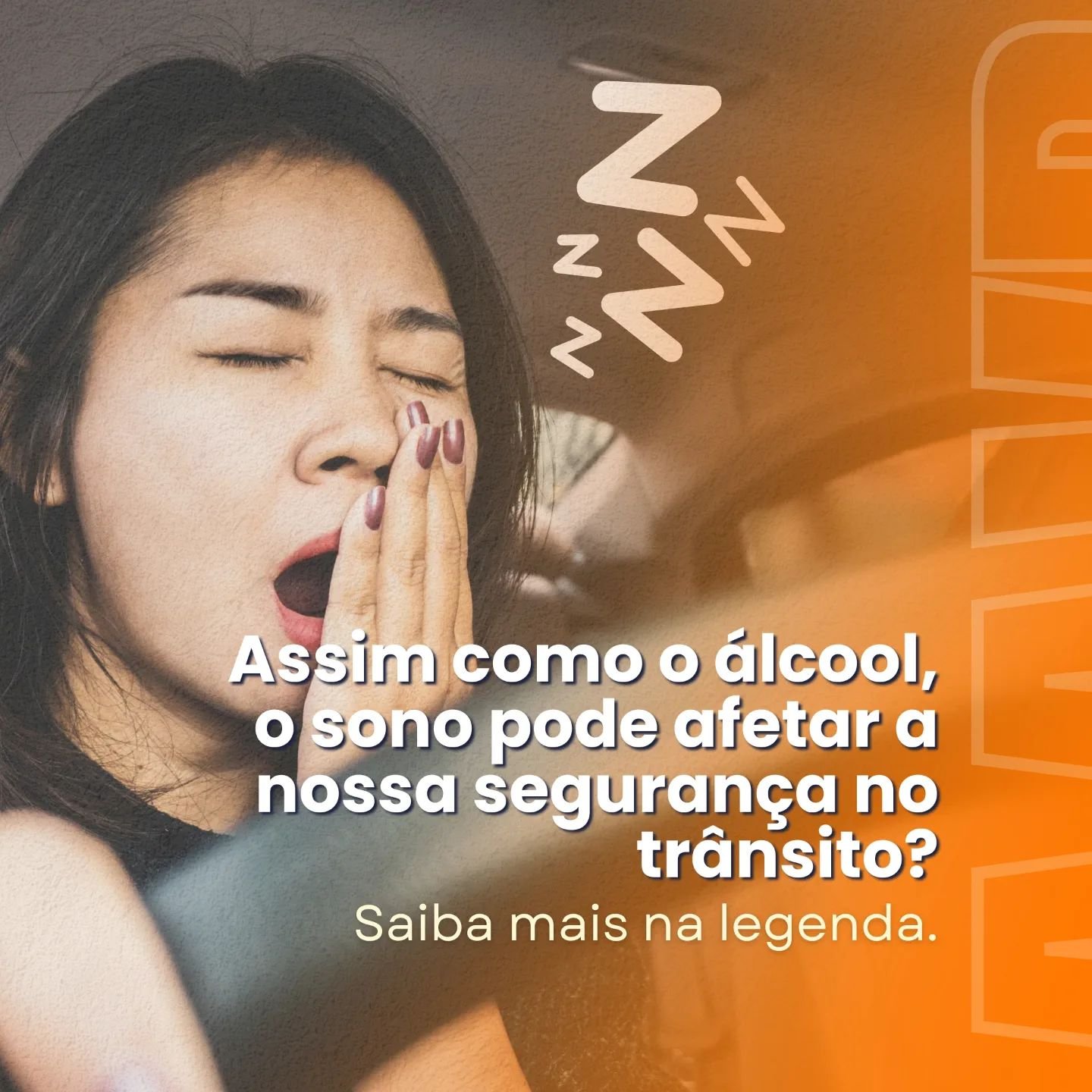 😱 SIM! Dirigir com sono é tão arriscado quanto dirigir sob efeito de álcool. Para te provar que esse perigo é real, separamos três fatores prejudiciais aplicados a esses hábitos que você deveria evitar