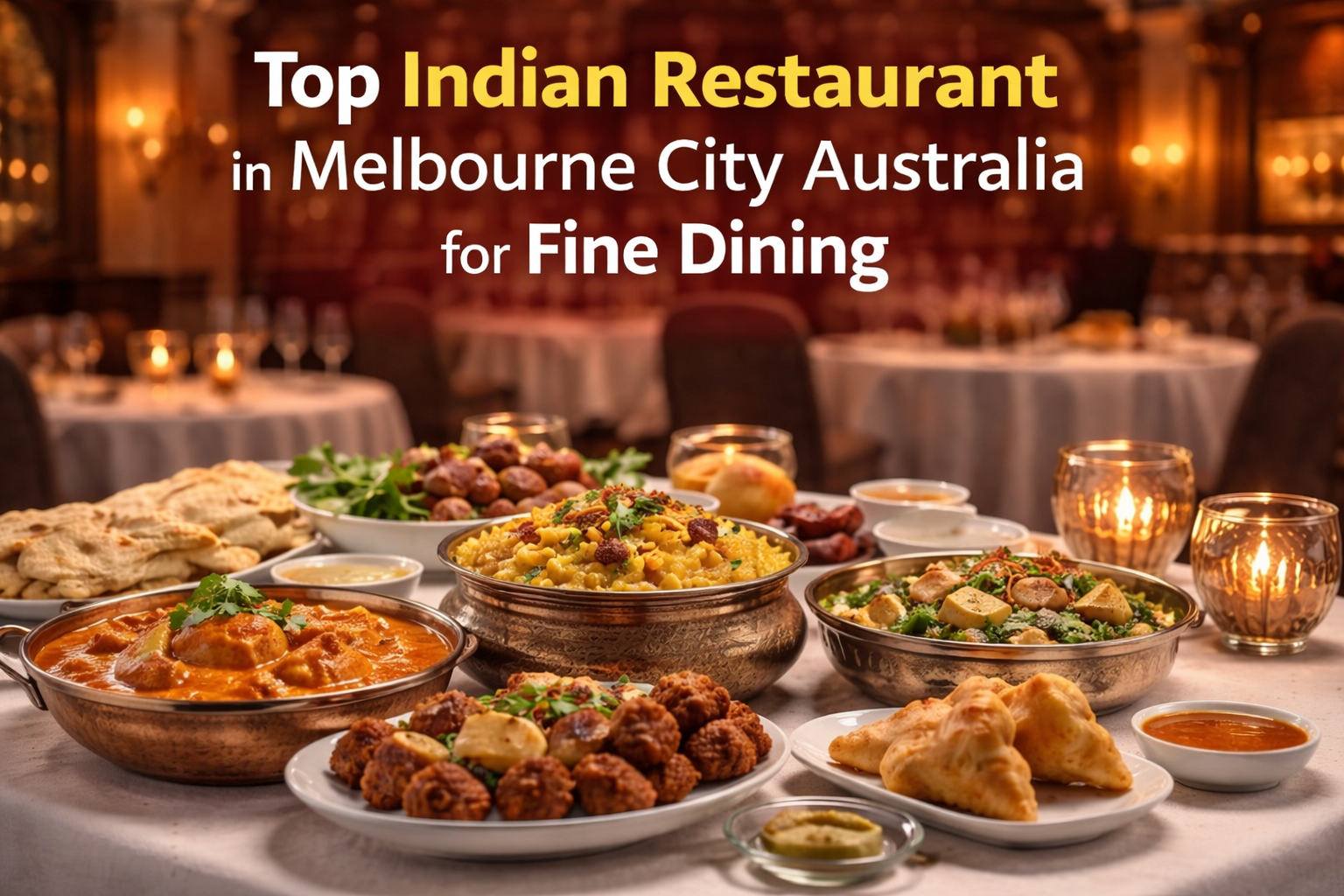 Top Indian Restaurant in Melbourne City Australia for Fine Dining