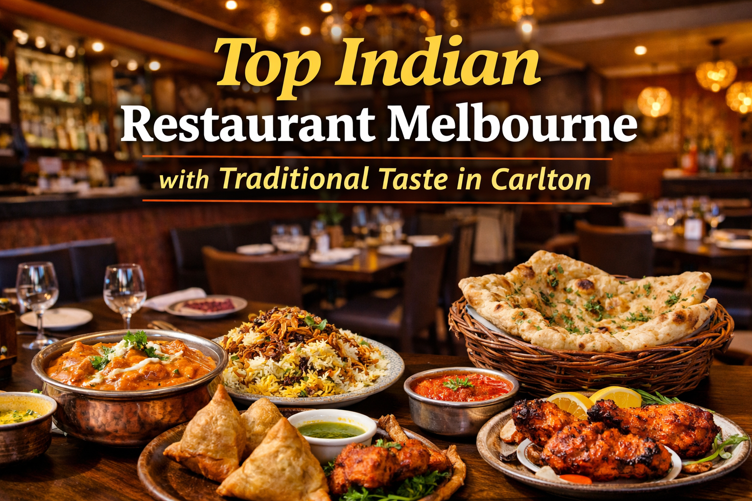 Top Indian Restaurant Melbourne with Traditional Taste in Carlton