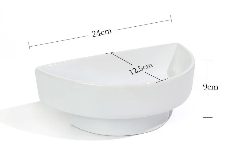 Ikebana container with Kenzan - Basic Half-Moon
