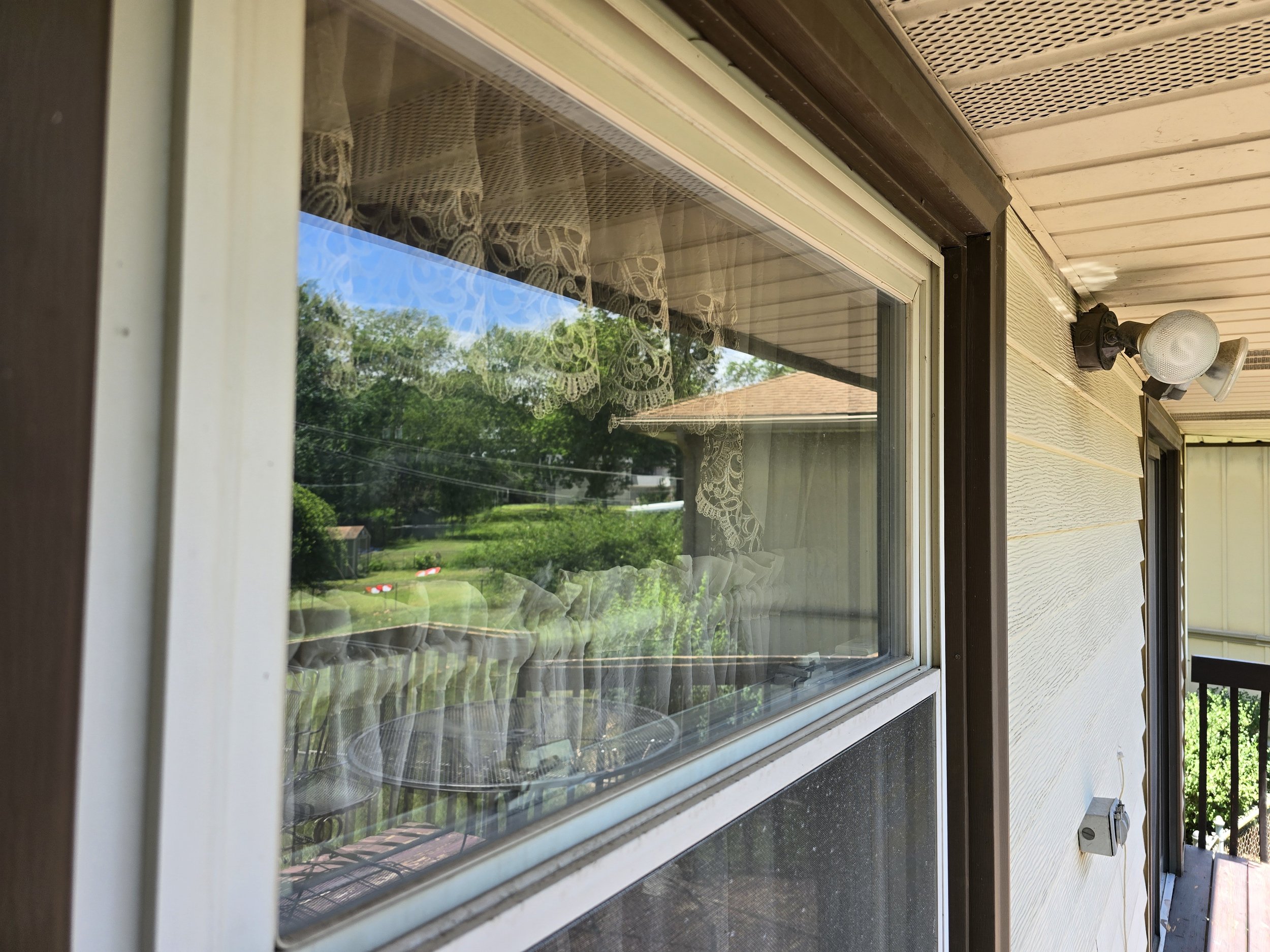 Before Professional Window Cleaning