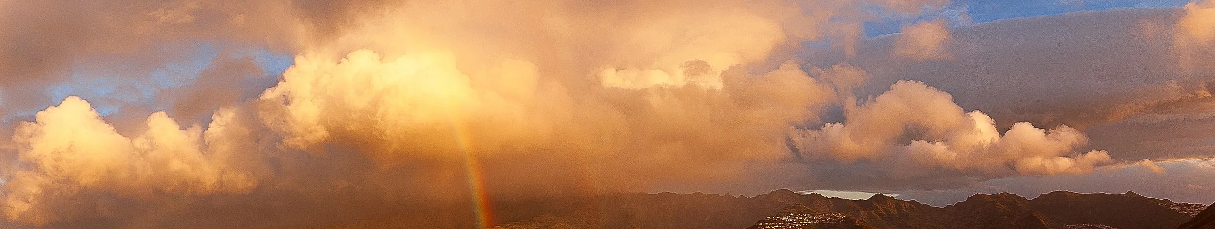 Detail crop from Rain Over the Ridge, emphasizing small tonal changes reveal where rain, cloud, and distant slope overlap