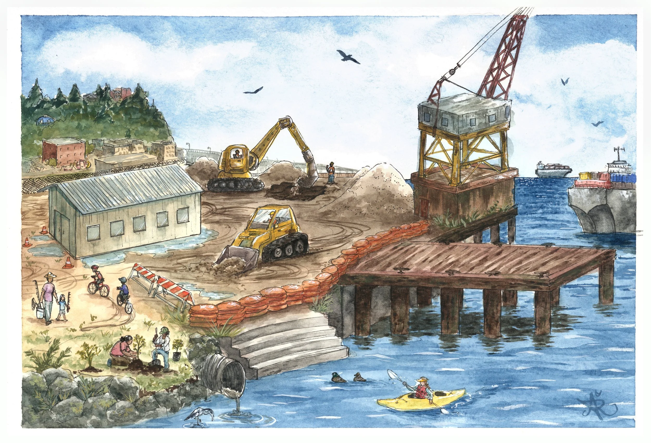 Illustrating Environmental Change in the Duwamish Valley