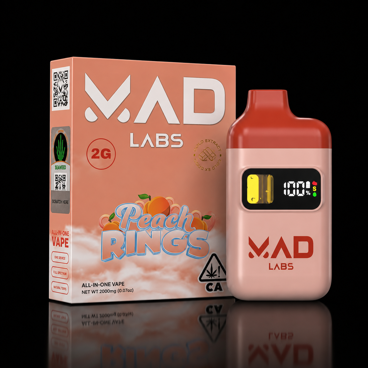MAD LABS LIVE RESIN DISPOSABLE 2G