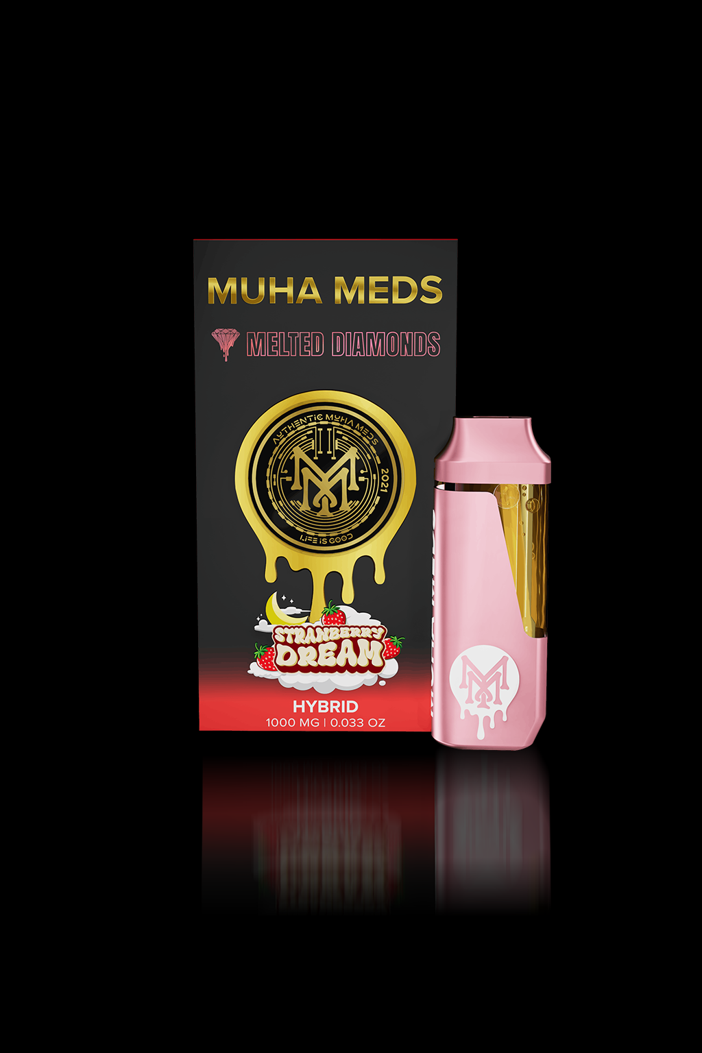 MUHA MEDS MELT DIAMOND DISPOSABLE 2G